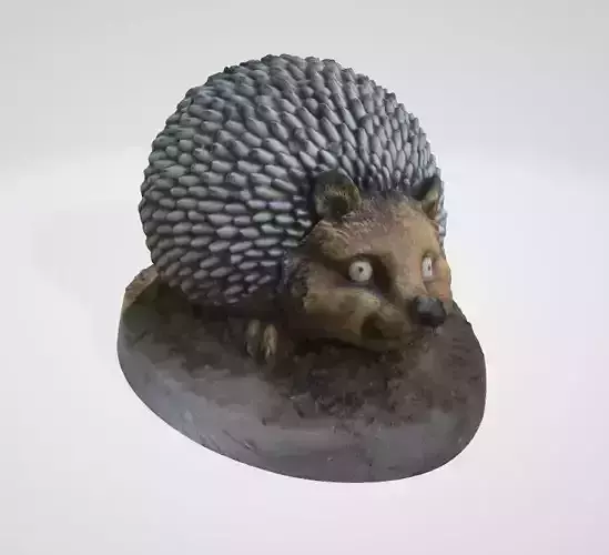 Hedgehog2 figurine of hedgehog