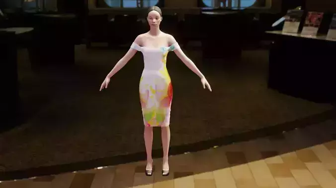 The florist party dress 