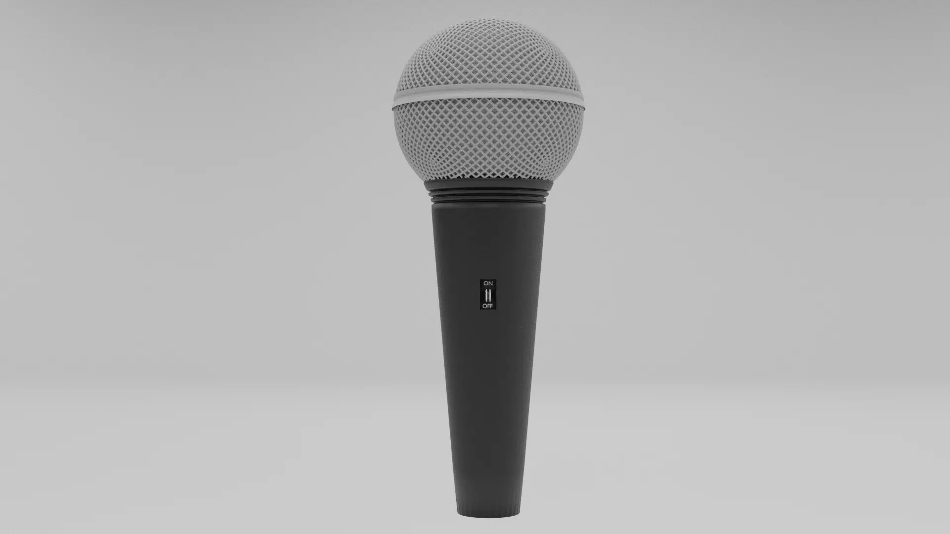 Microphone Free low-poly 3D model