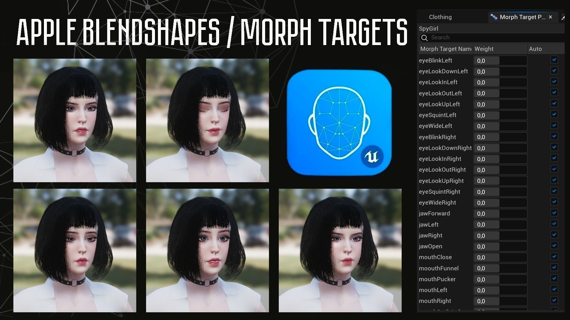 School Girl - Game Ready Low-poly 3D model_17