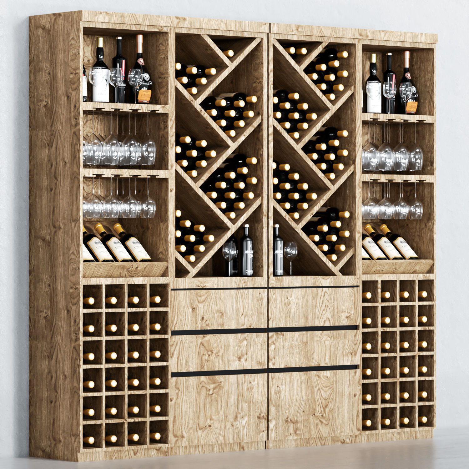 Drink bar Set 10 3D model_4