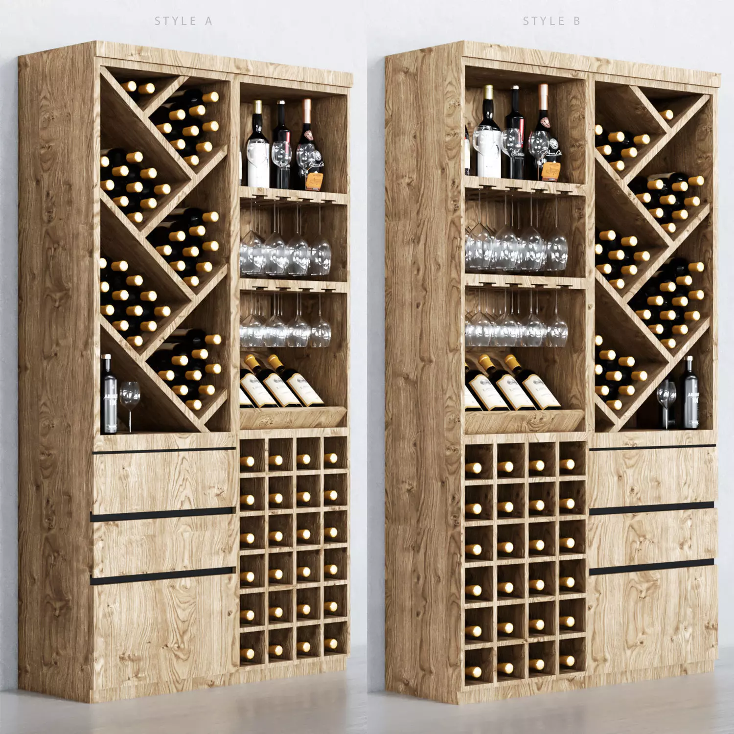 Drink bar Set 10 3D model_0