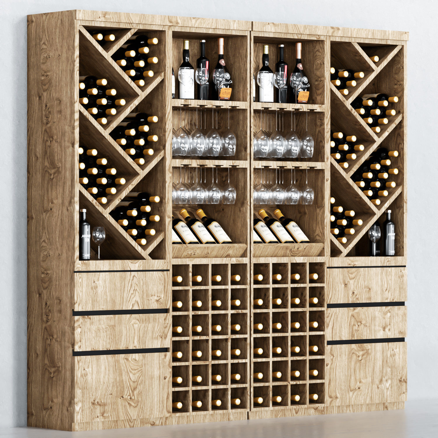 Drink bar Set 10 3D model_5