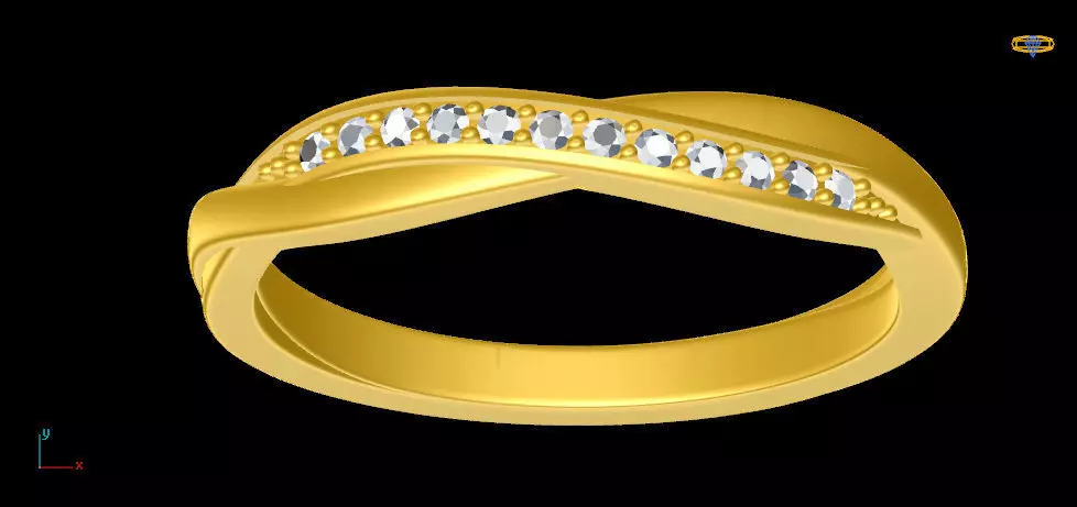 Fashion band 0406-22 3D print model