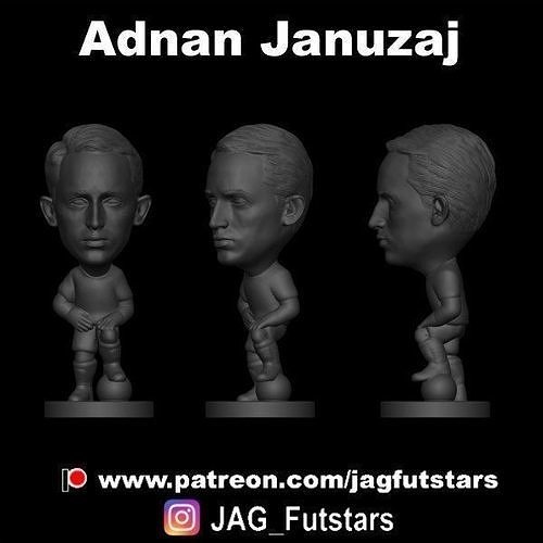 Adnan Januzaj - Soccer STL 3D print model