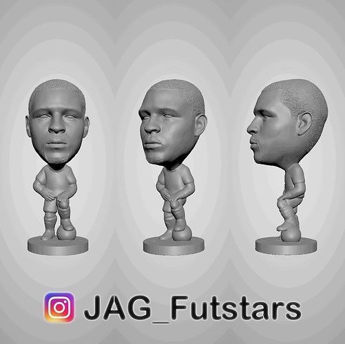 Adriano - Soccer STL 3D print model