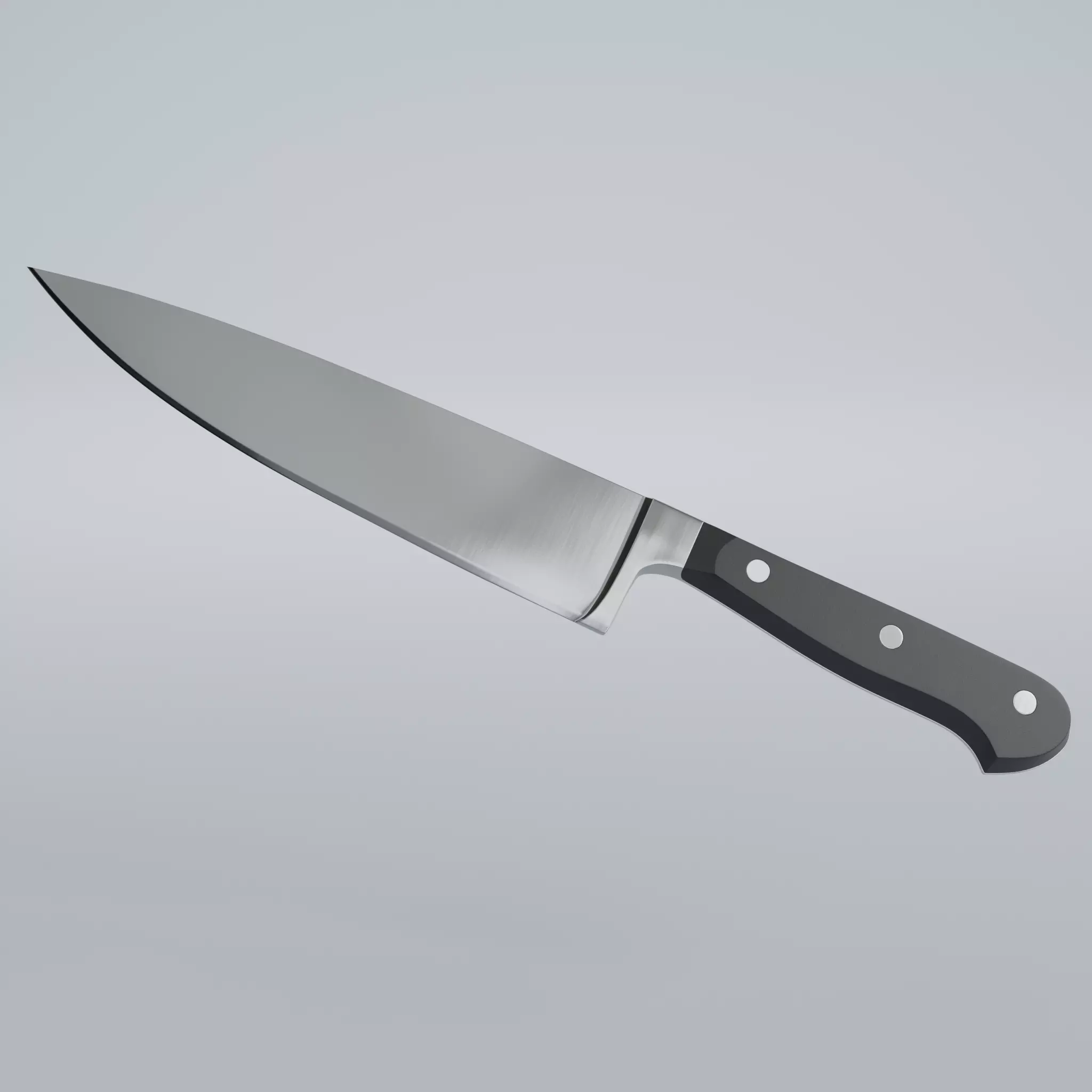 Kitchen Knife 3D model_0