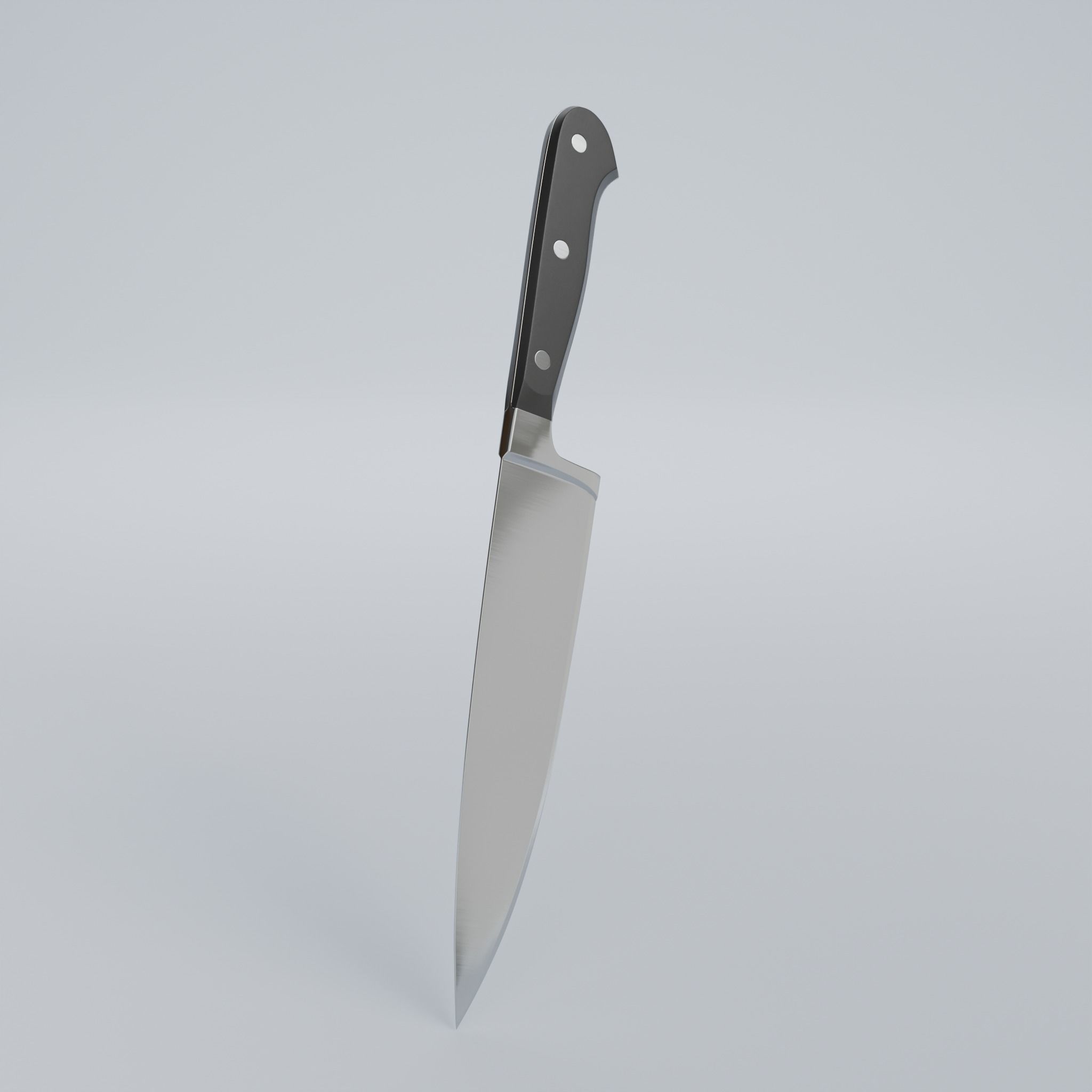 Kitchen Knife 3D model_4