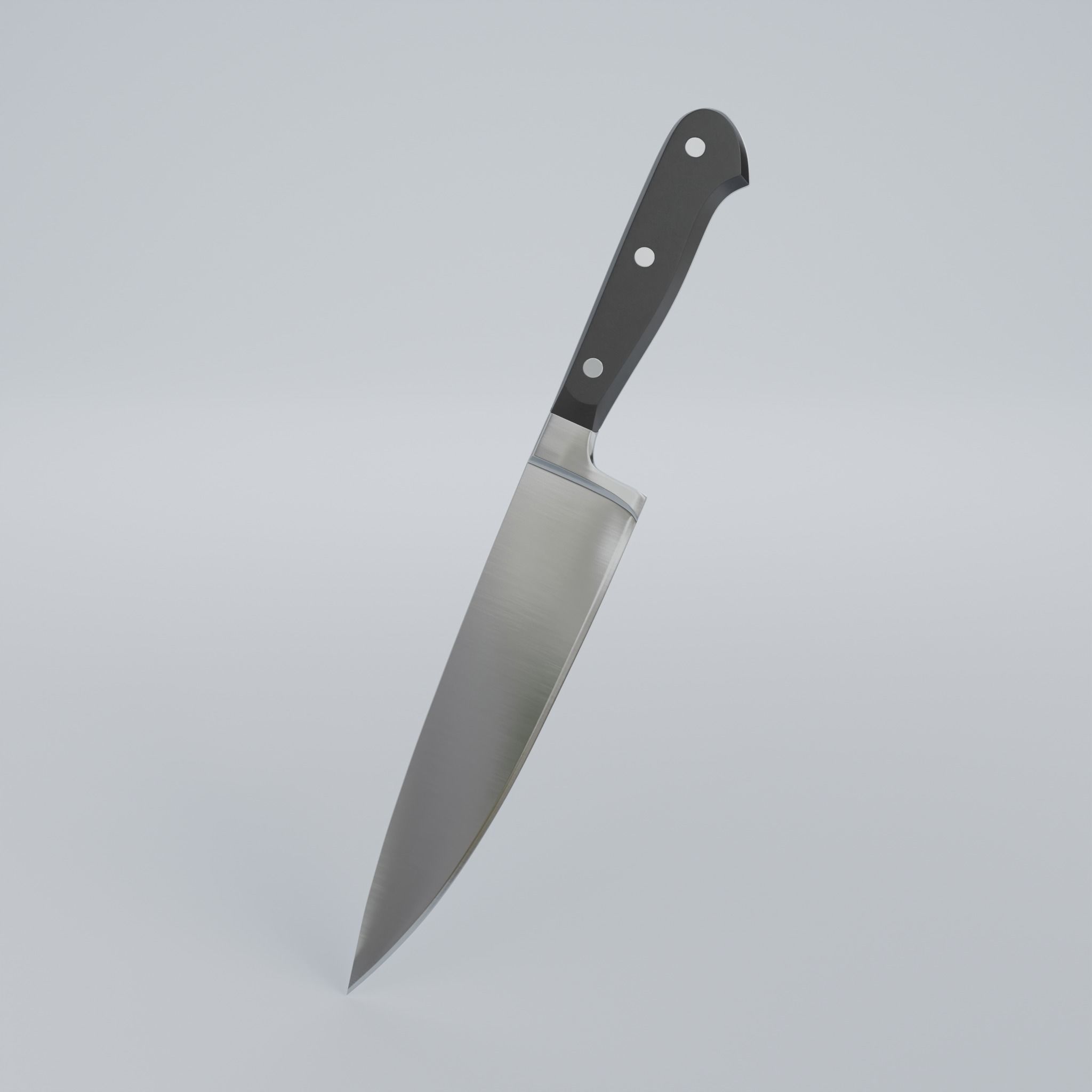 Kitchen Knife 3D model_3
