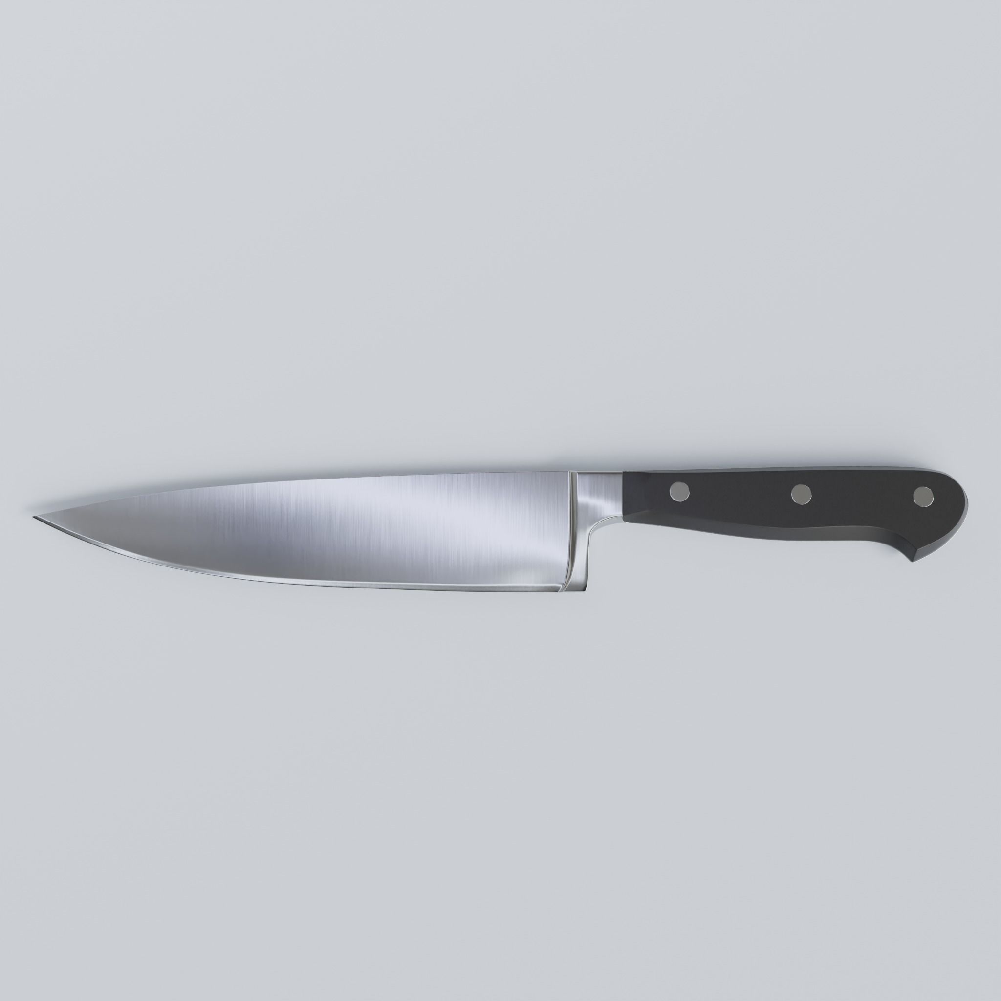 Kitchen Knife 3D model_1