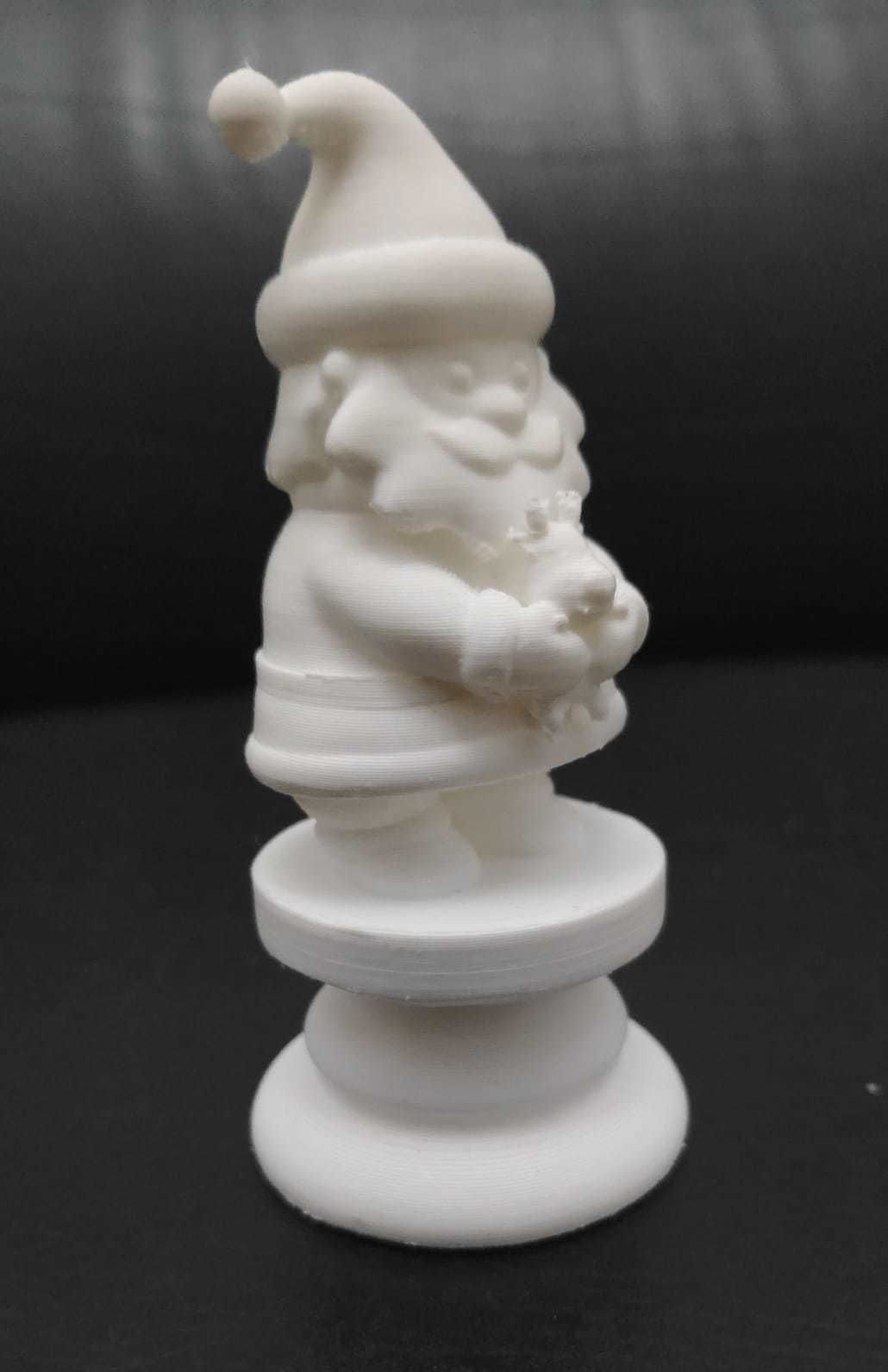 Christmas Chess - Santa Claus 3D print model_5
