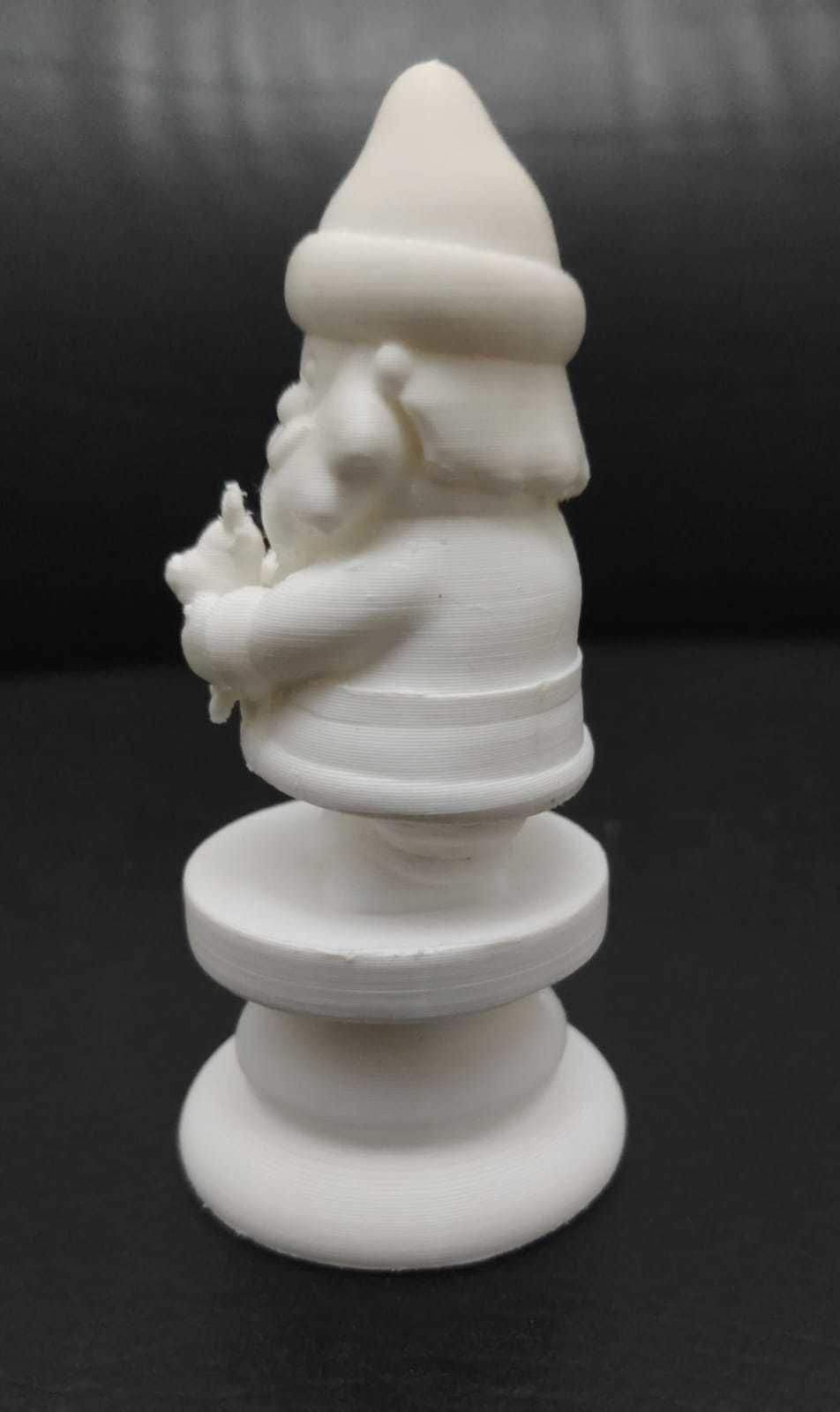 Christmas Chess - Santa Claus 3D print model_8