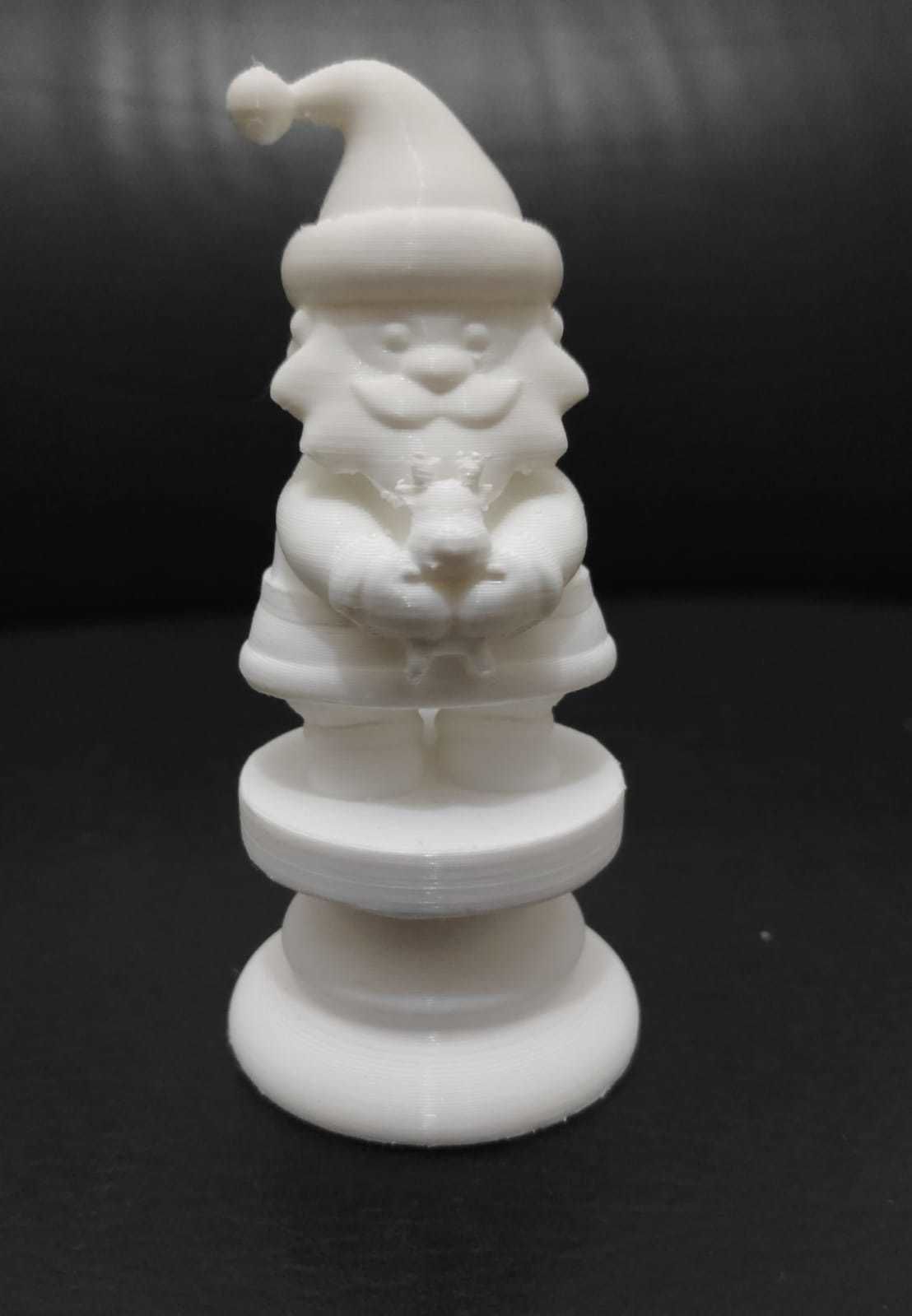 Christmas Chess - Santa Claus 3D print model_11