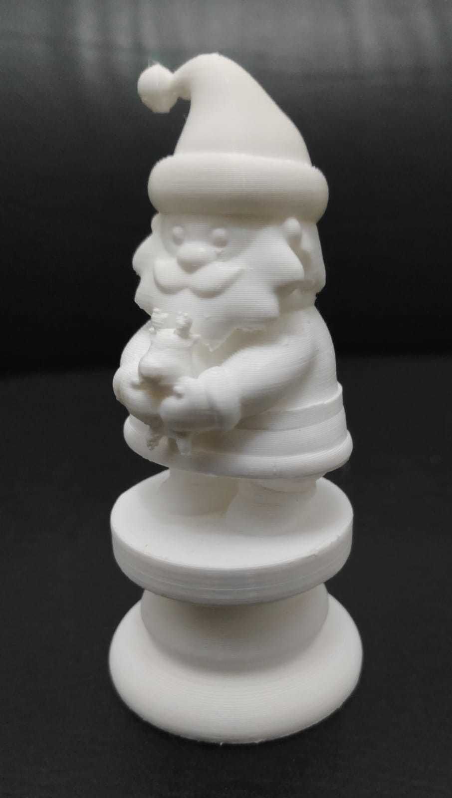 Christmas Chess - Santa Claus 3D print model_9