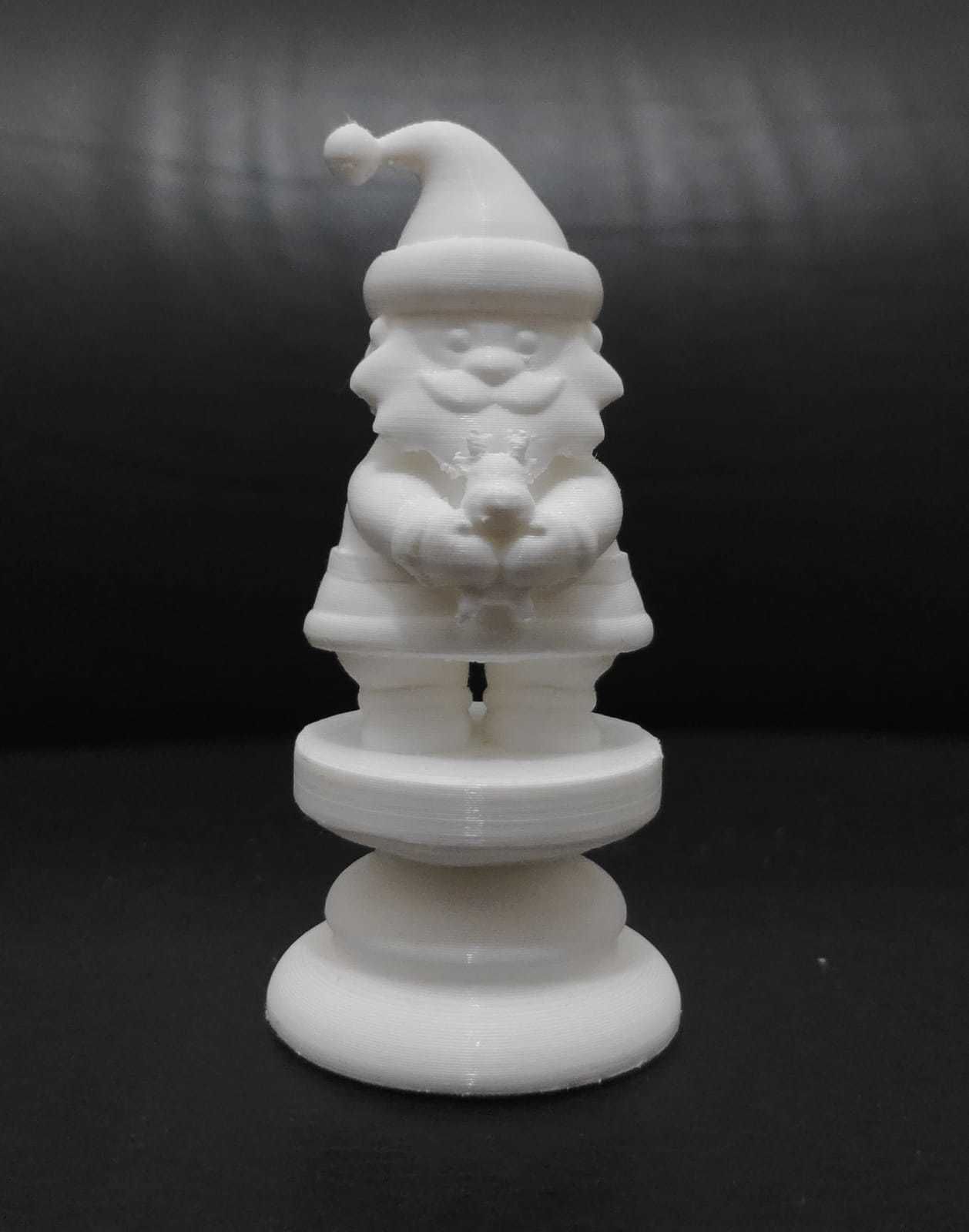 Christmas Chess - Santa Claus 3D print model_4