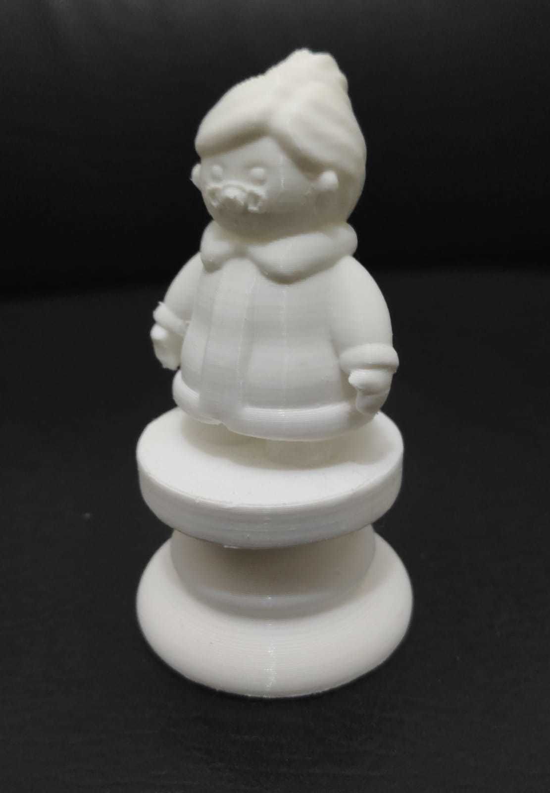 Christmas Chess - Mother Claus 3D print model_9