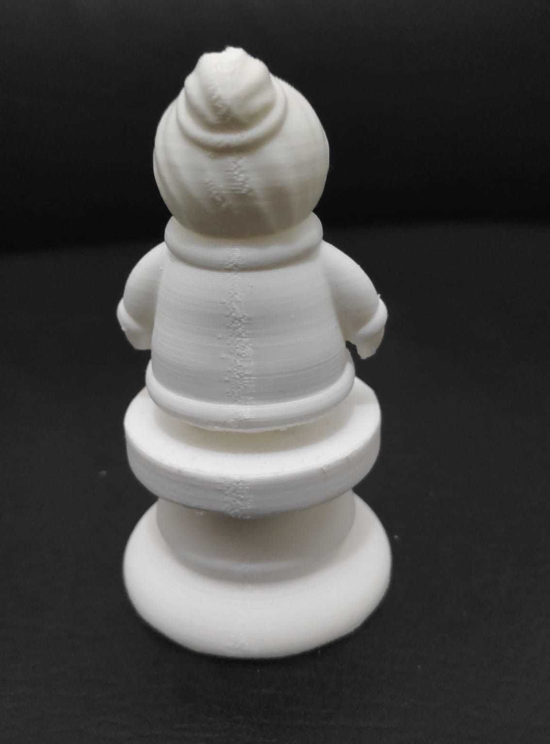 Christmas Chess - Mother Claus 3D print model_7
