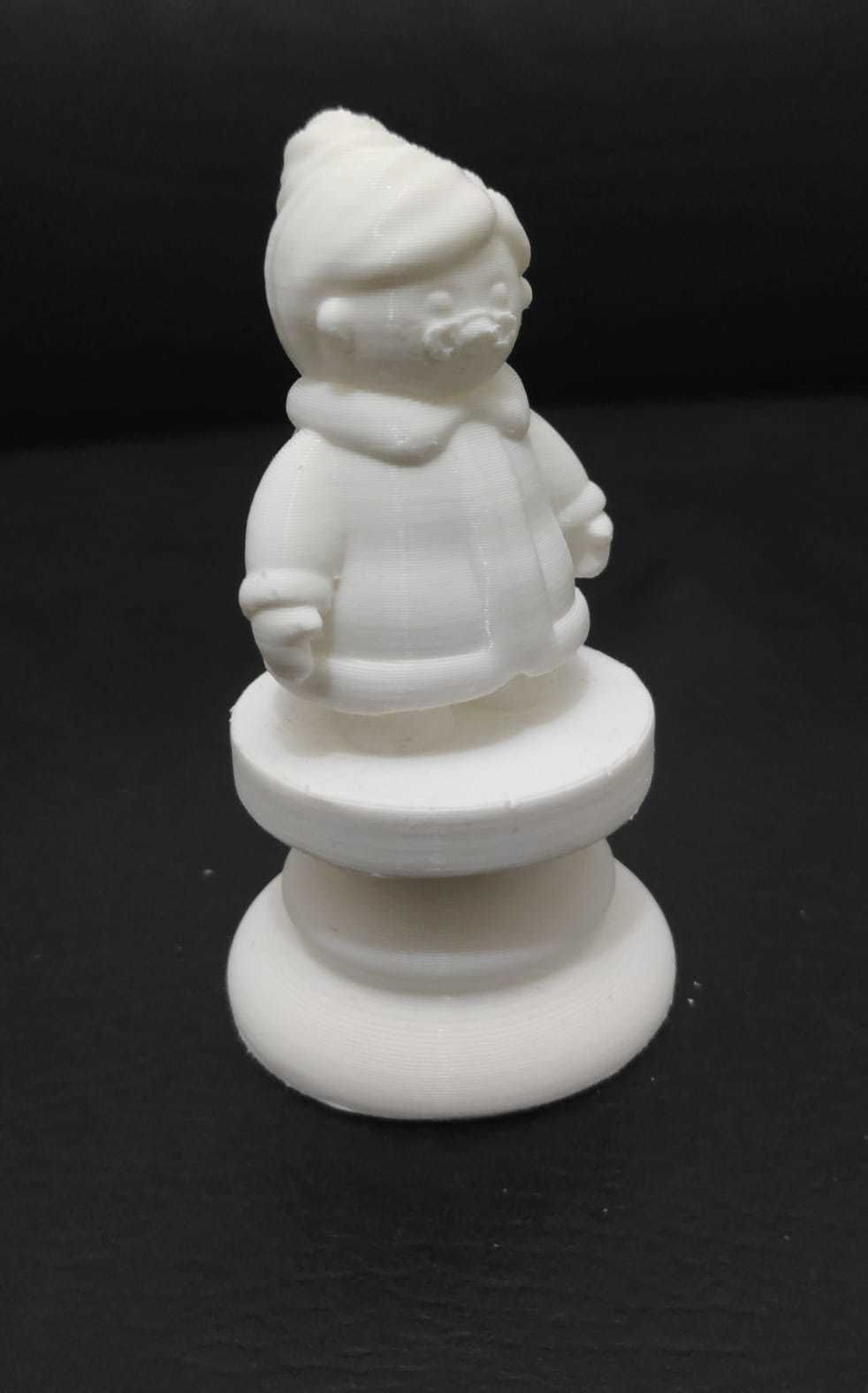 Christmas Chess - Mother Claus 3D print model_5