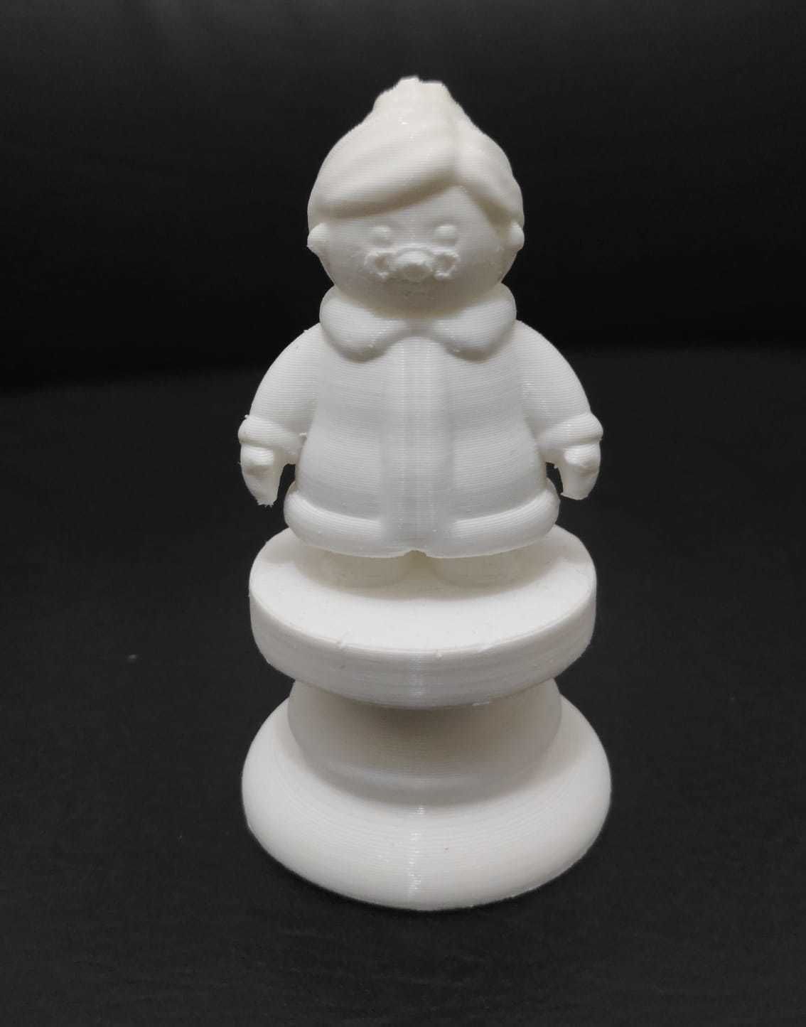 Christmas Chess - Mother Claus 3D print model_10