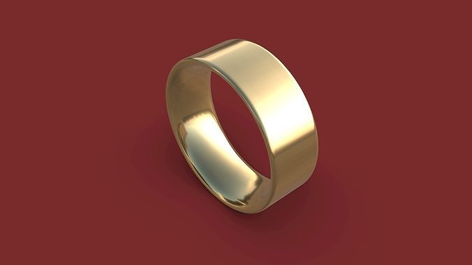 20 wedding band 1111 stl verified 3D print model