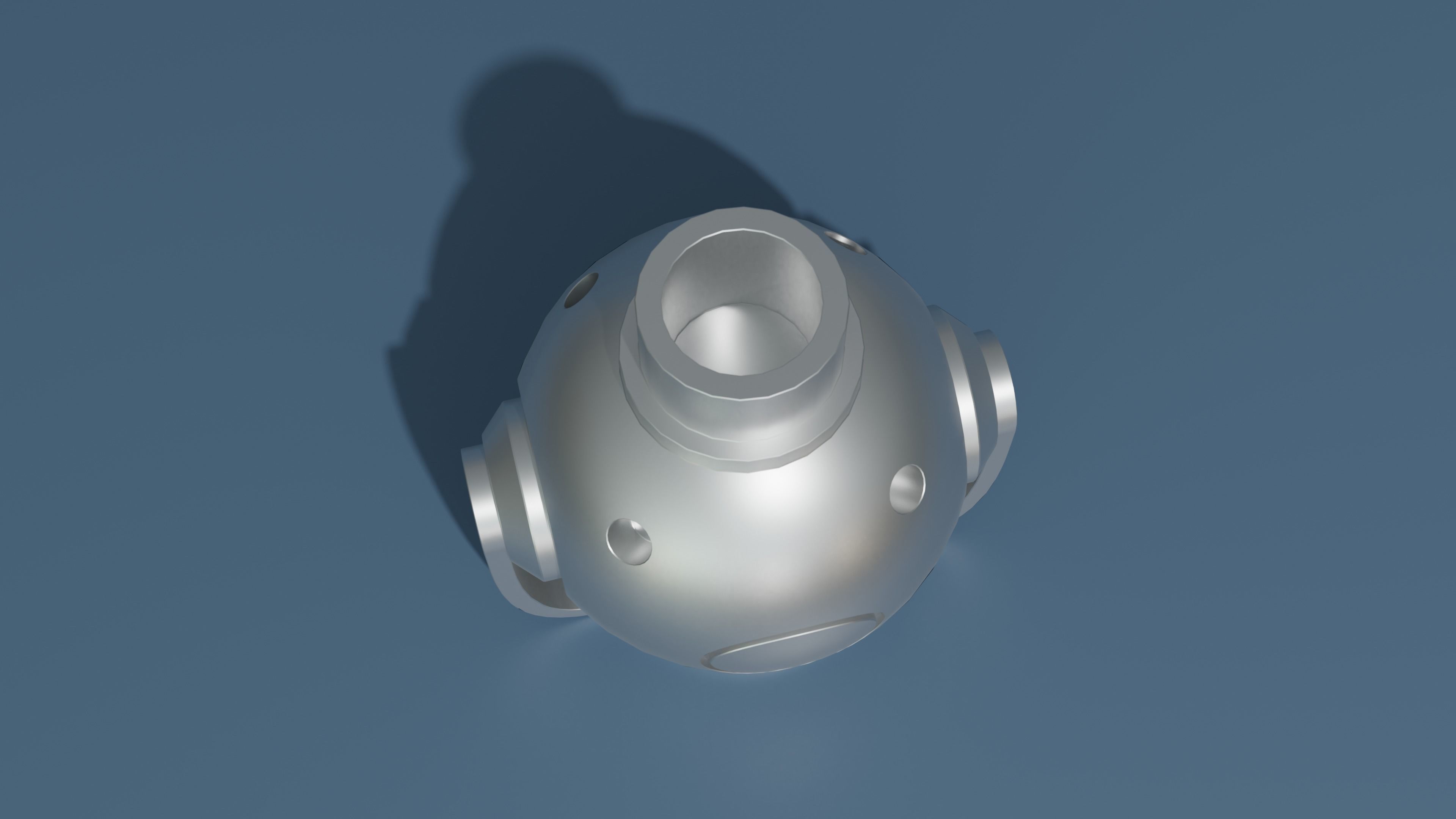 Kitbashing Asset Pack 001 - Metallic Components Free low-poly 3D model_9