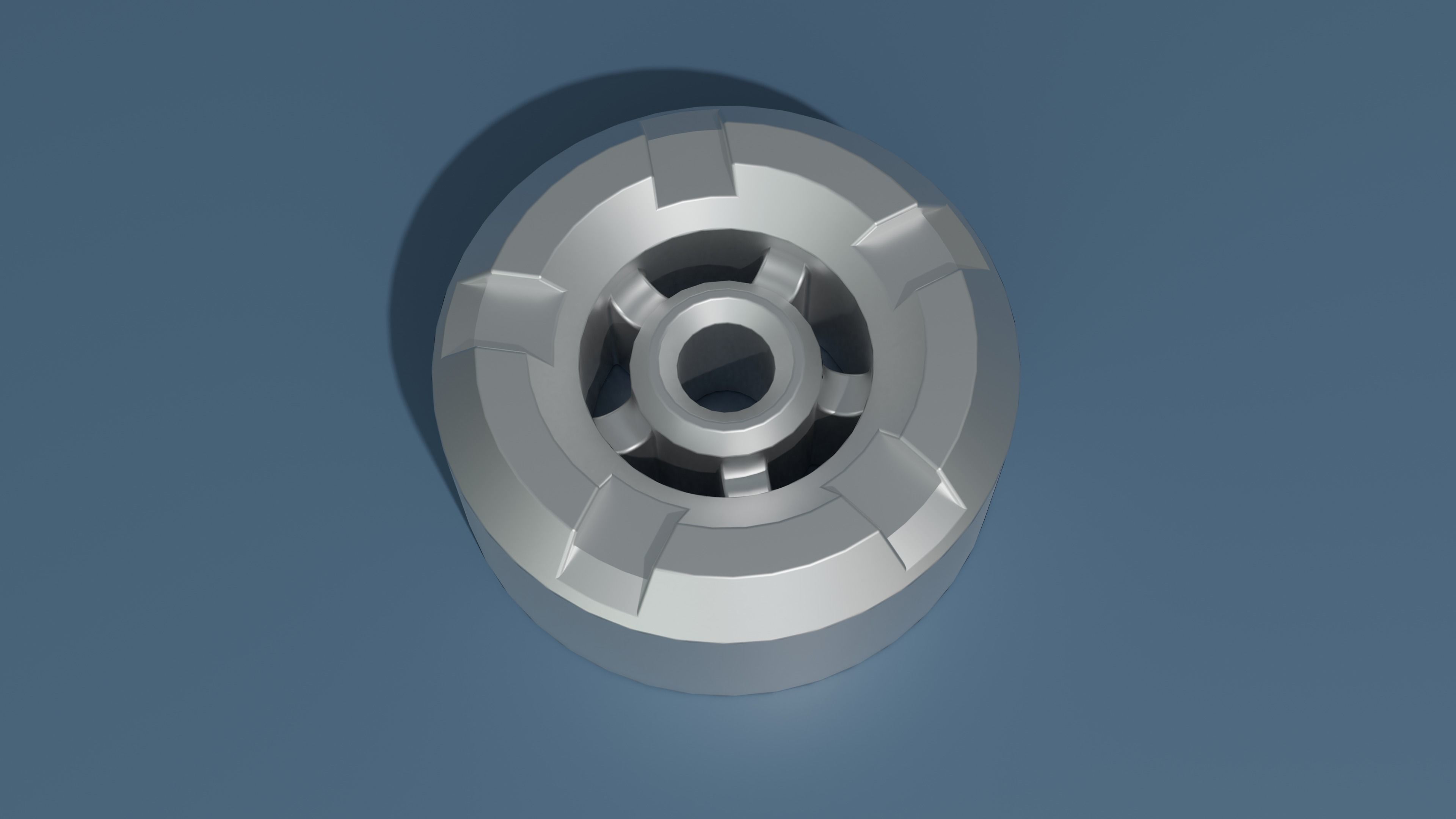 Kitbashing Asset Pack 001 - Metallic Components Free low-poly 3D model_6