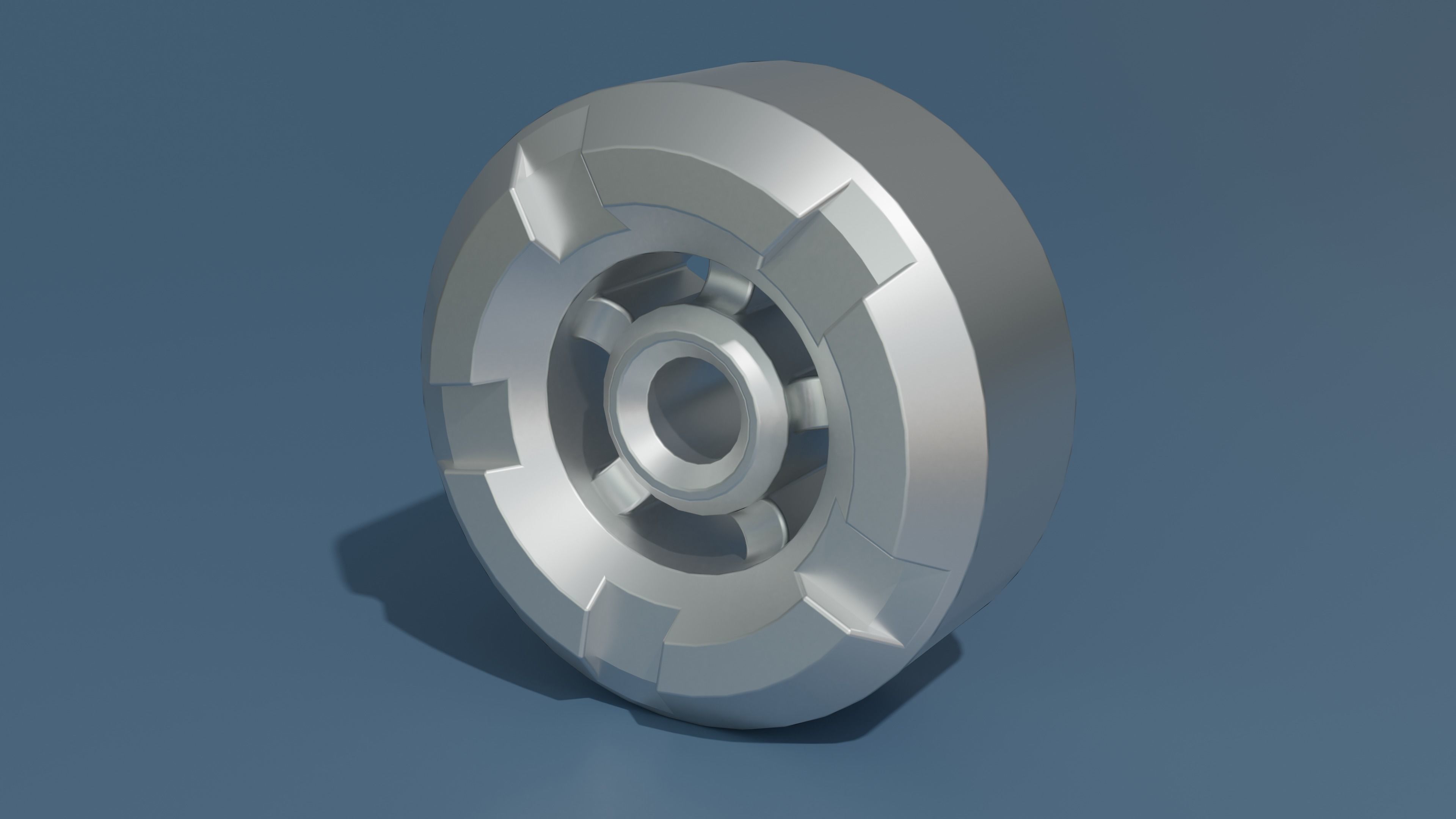 Kitbashing Asset Pack 001 - Metallic Components Free low-poly 3D model_4