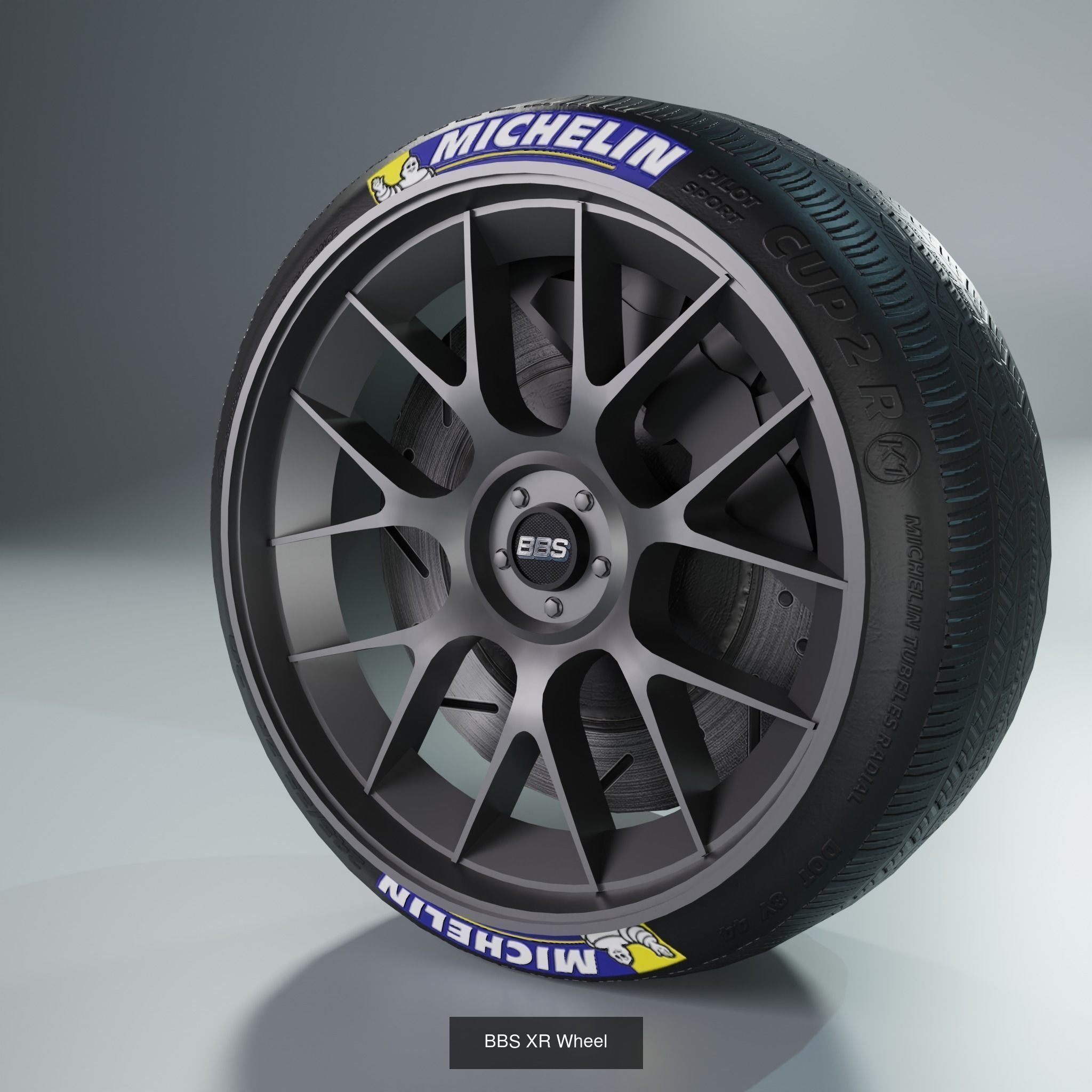 41 Sport Wheel Part - 41 Rims in One Pack 3D Model Collection_26