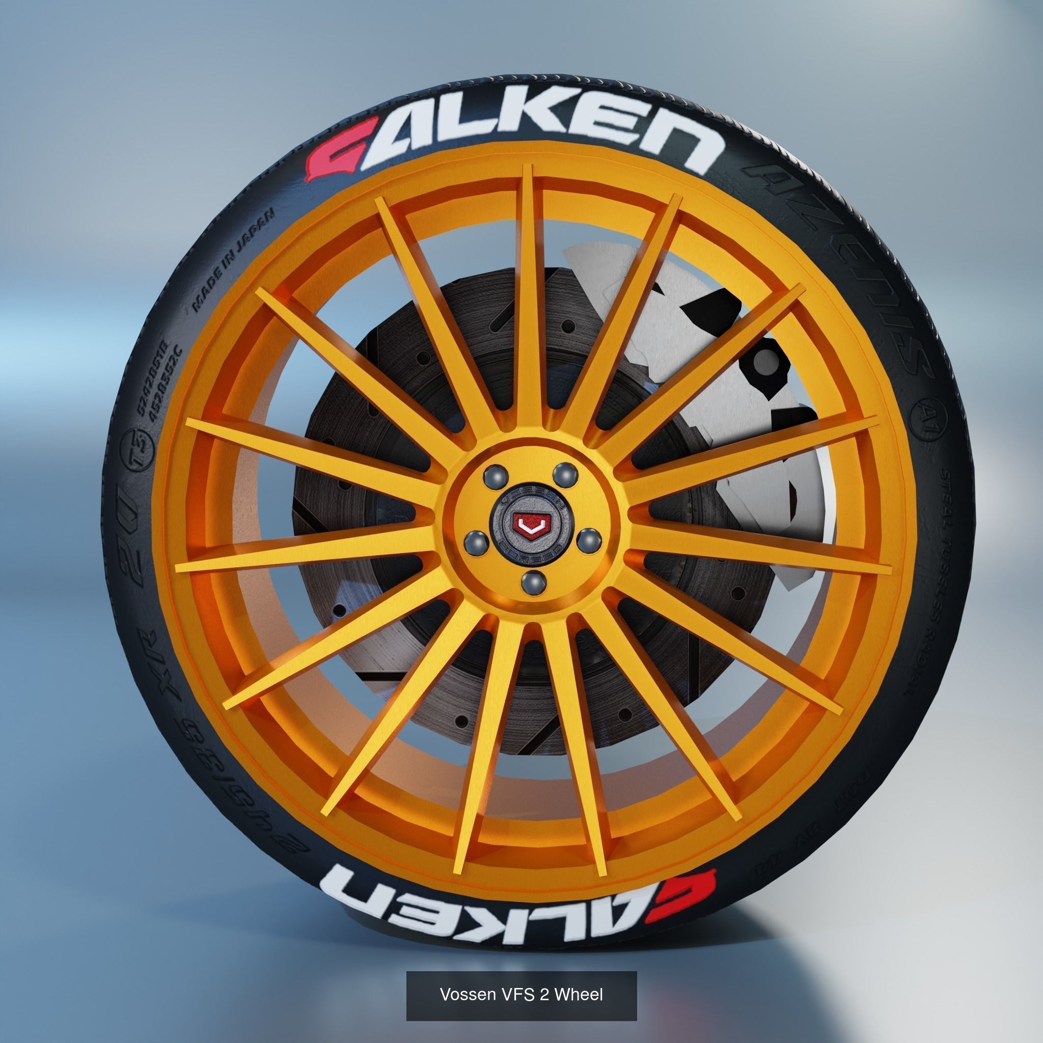 41 Sport Wheel Part - 41 Rims in One Pack 3D Model Collection_51