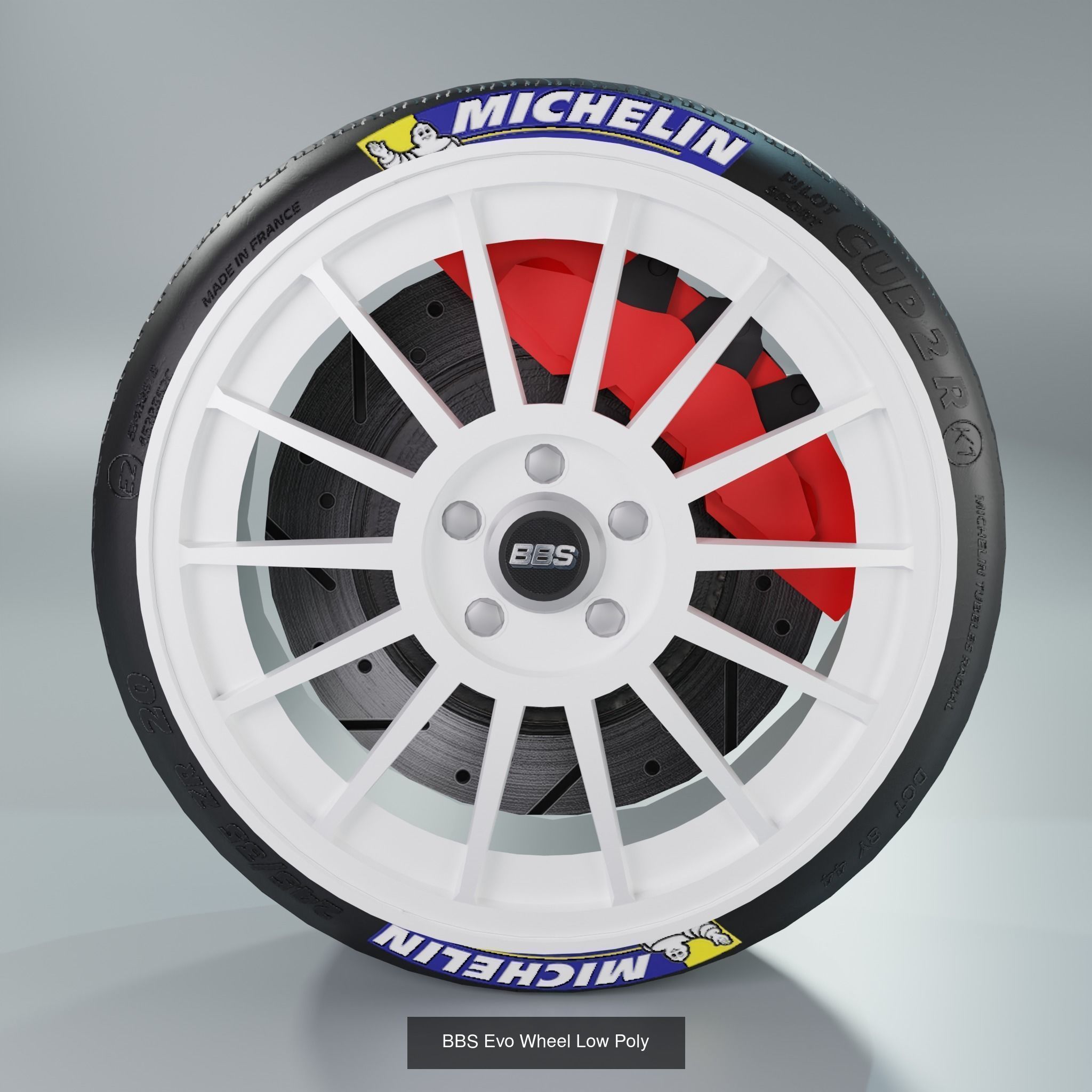 41 Sport Wheel Part - 41 Rims in One Pack 3D Model Collection_22
