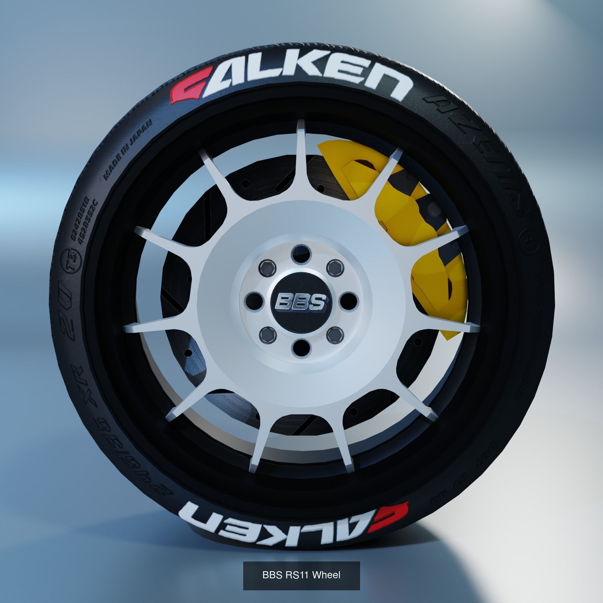 41 Sport Wheel Part - 41 Rims in One Pack 3D Model Collection_57