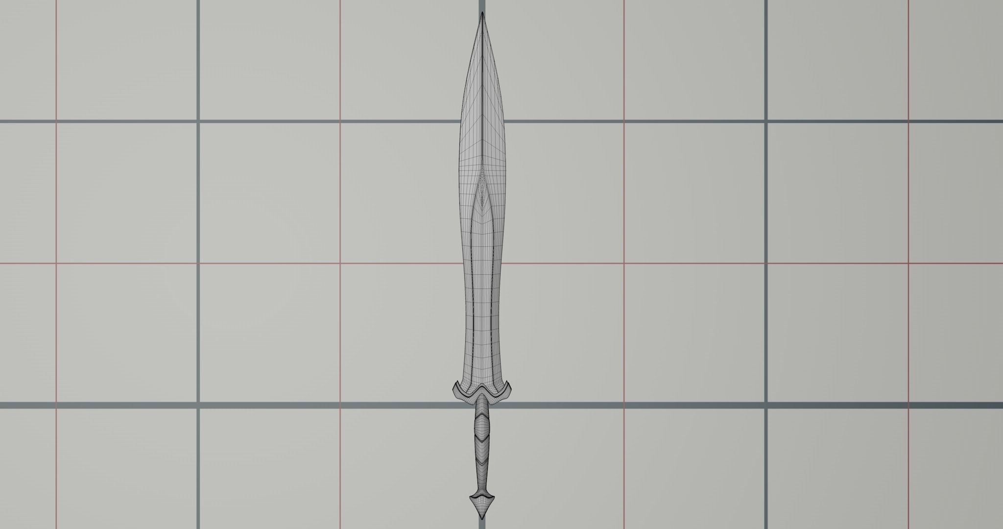 Sword 5 PBR 3D model_6