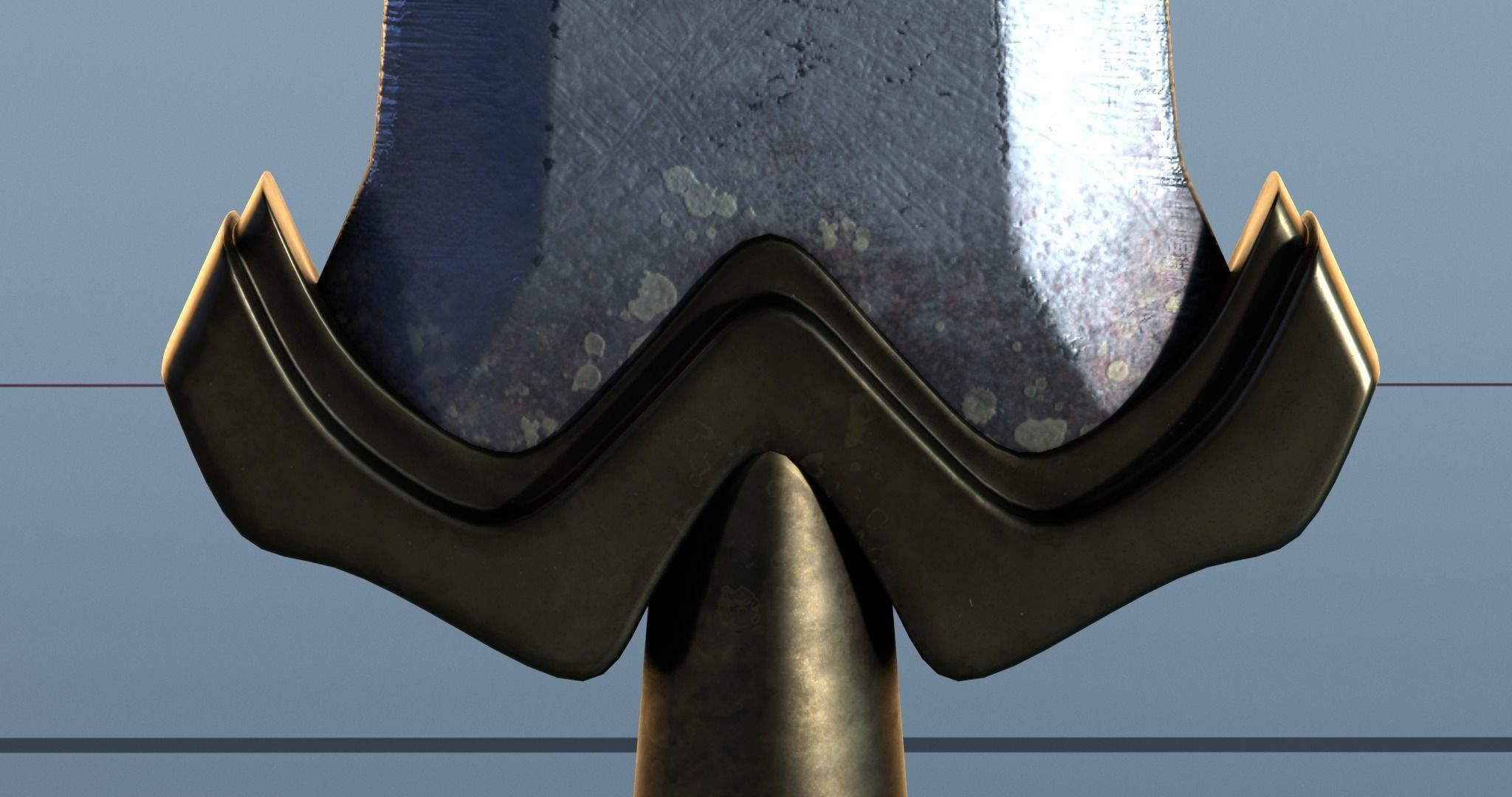 Sword 5 PBR 3D model_1