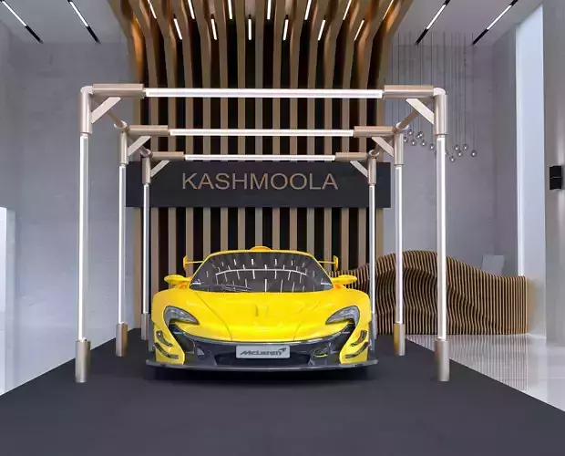 car showroom  3D model