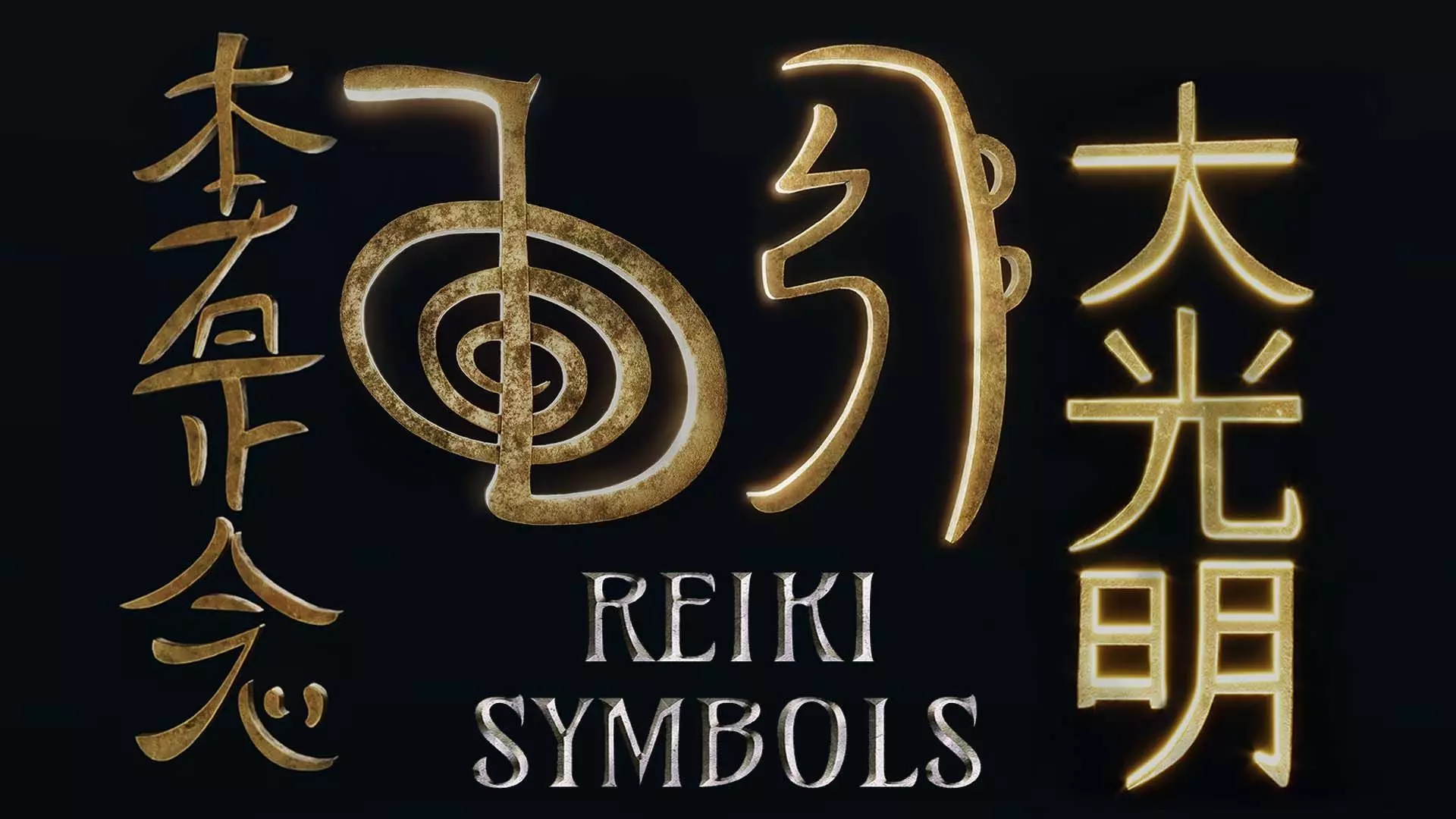 Reiki Symbols 3D Model Collection_0