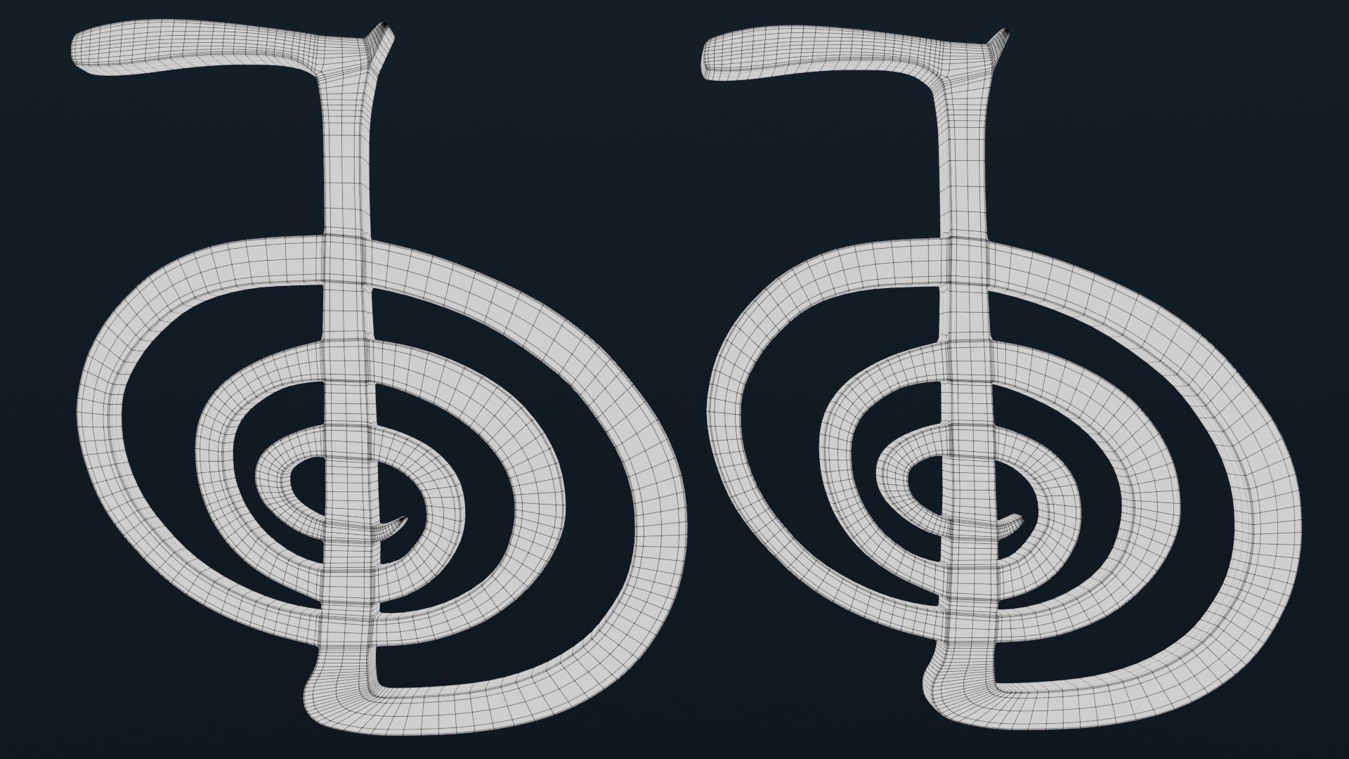 Reiki Symbols 3D Model Collection_11