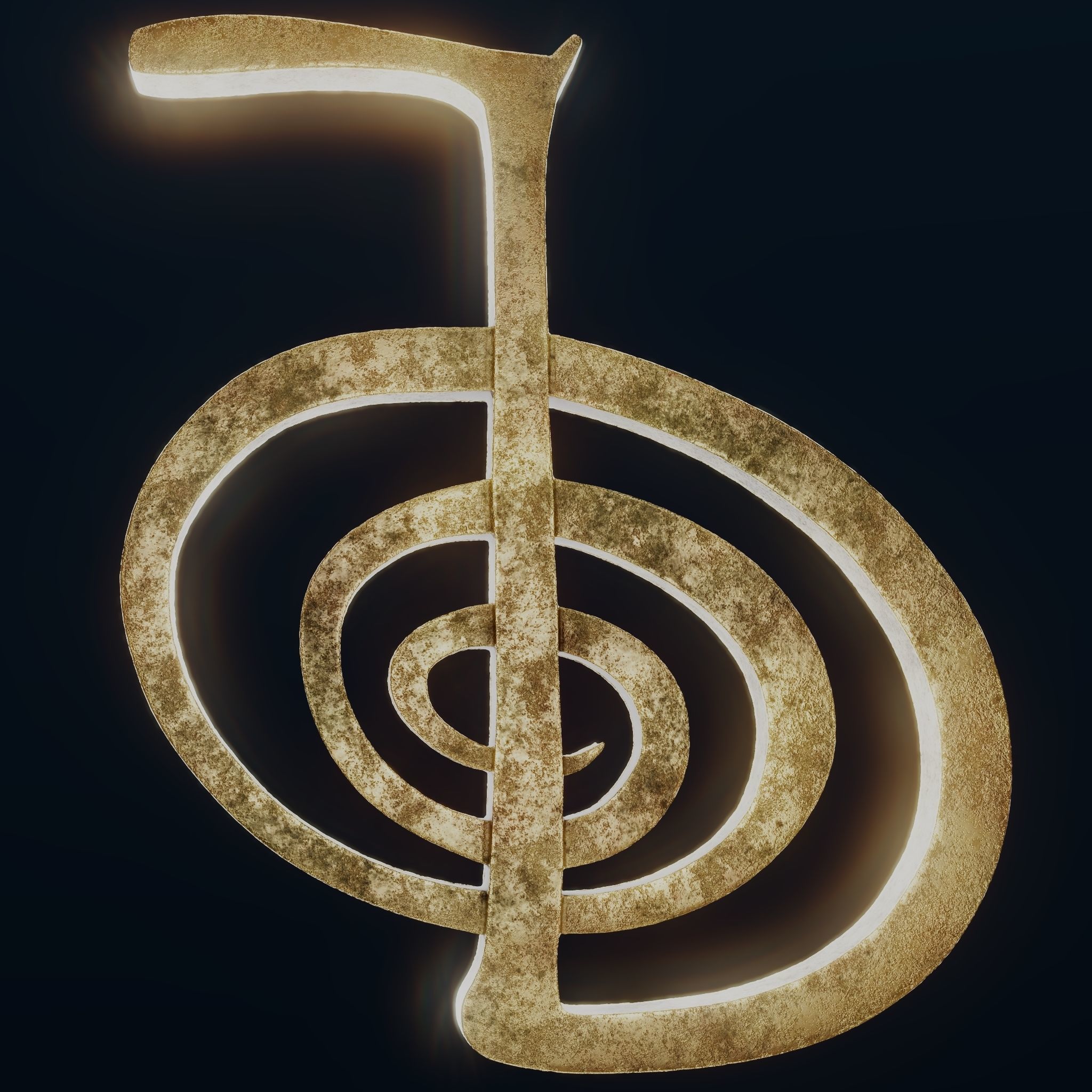 Reiki Symbols 3D Model Collection_5
