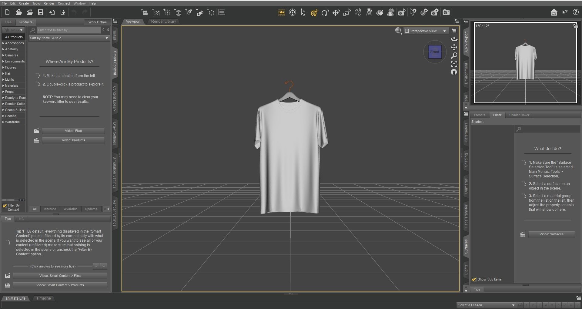 Hanging Tee Design 3D model_14