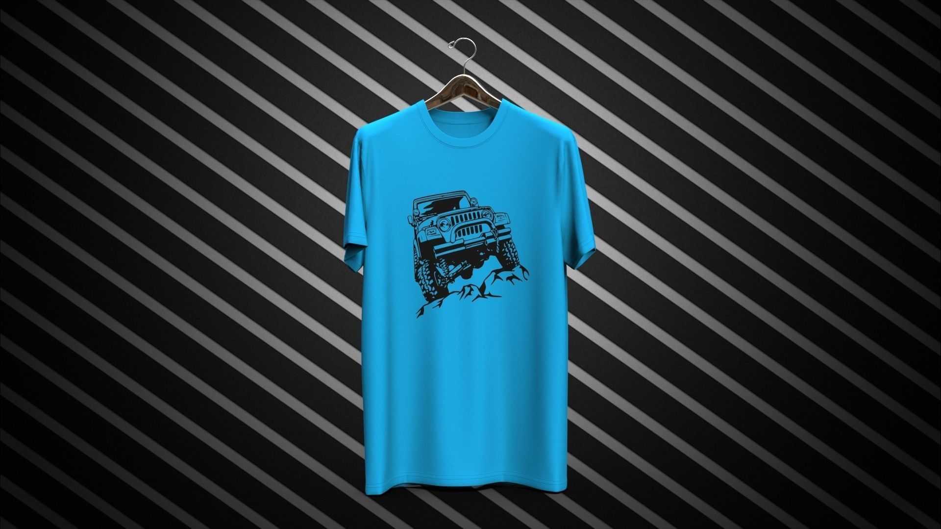 Hanging Tee Design 3D model_2