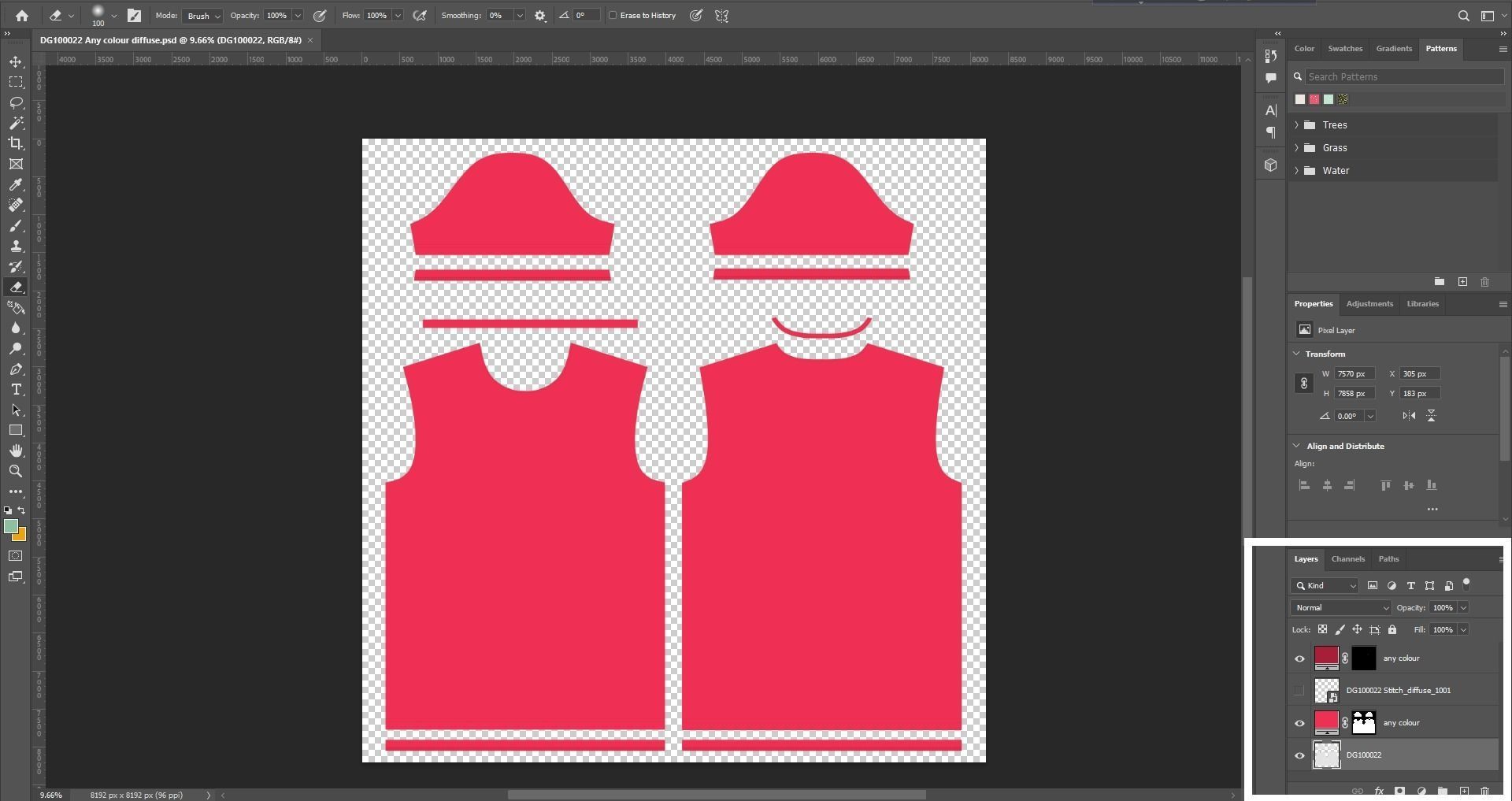 Hanging Tee Design 3D model_13