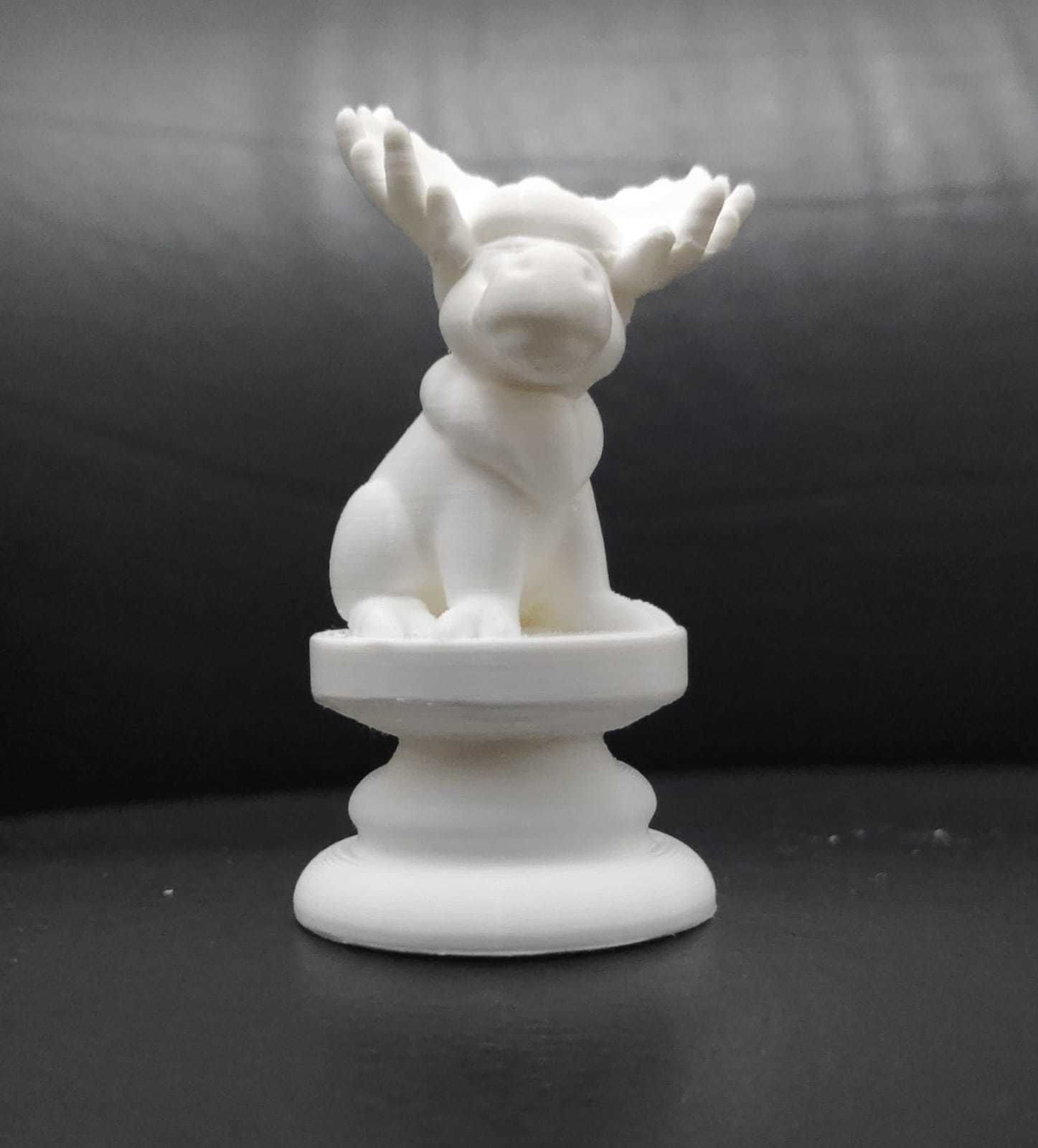 Christmas Chess - Reindeer 3D print model_9