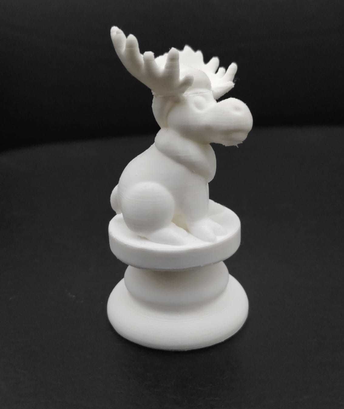 Christmas Chess - Reindeer 3D print model_6