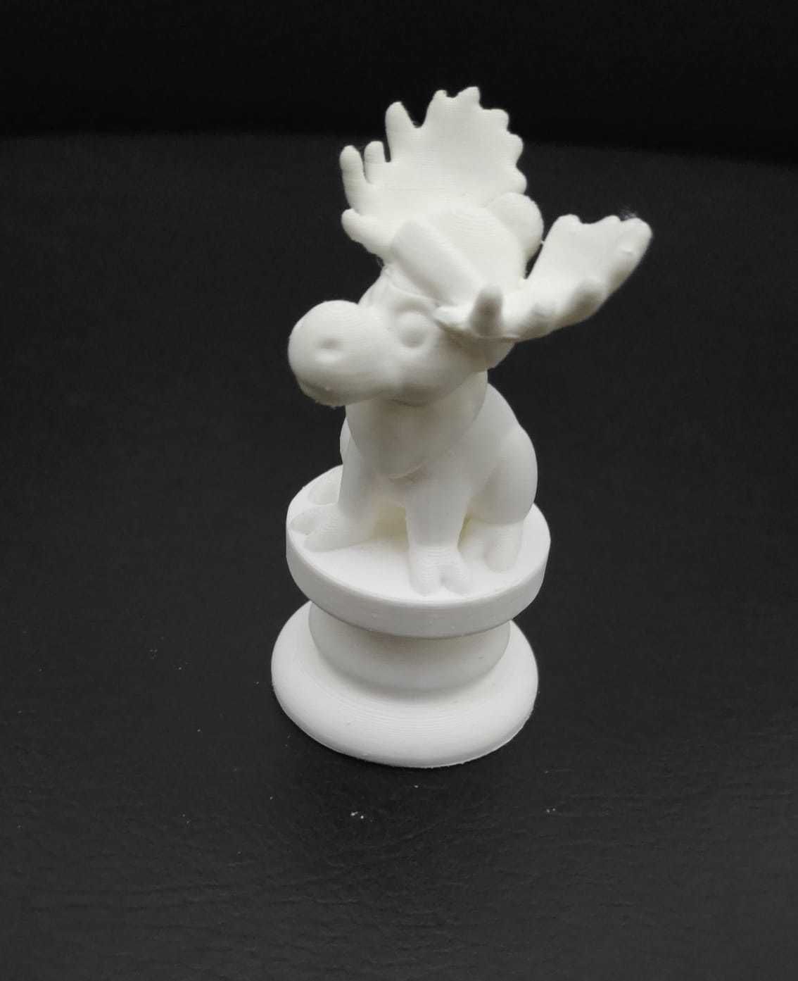 Christmas Chess - Reindeer 3D print model_10