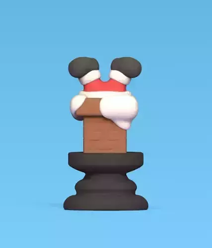 Christmas Chess - Chimney 3D print model