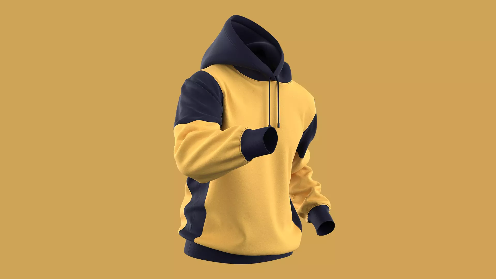 Classic Outline Design Hoodie Free 3D model