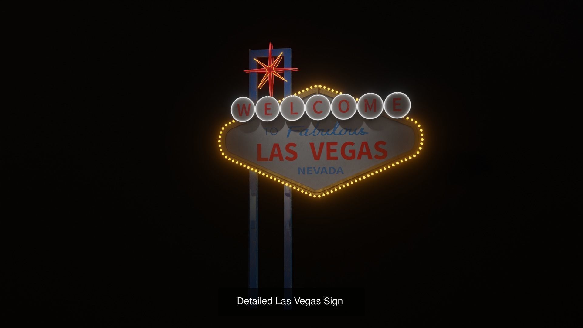 Las Vegas Landmark Collection with 4K Textures _1