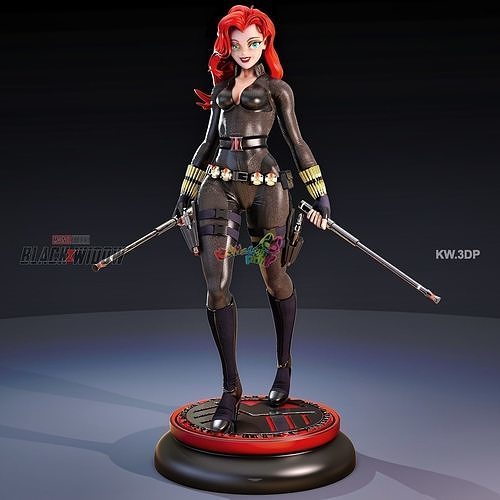  Natasha Romanoff 3D print model