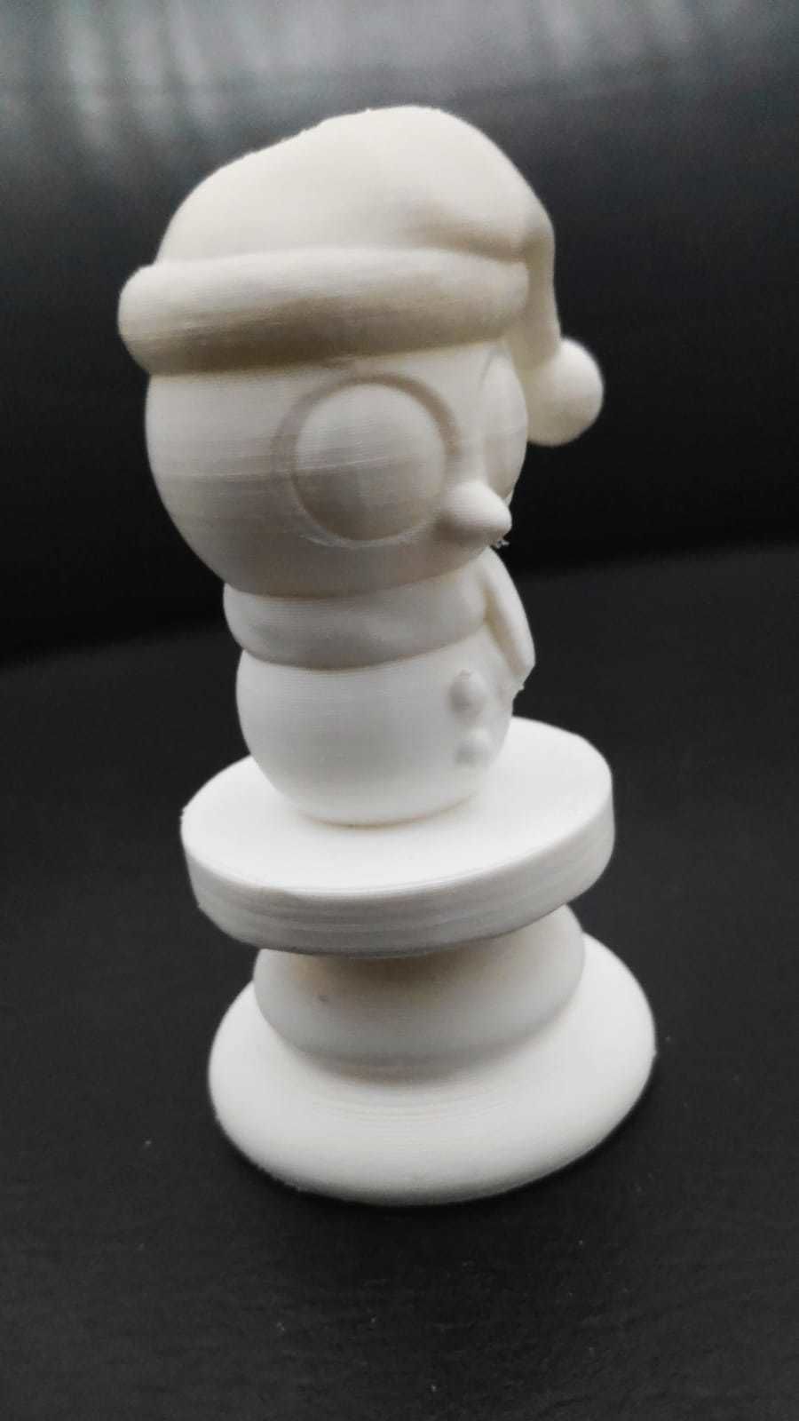 Christmas Chess - Snowman 3D print model_5