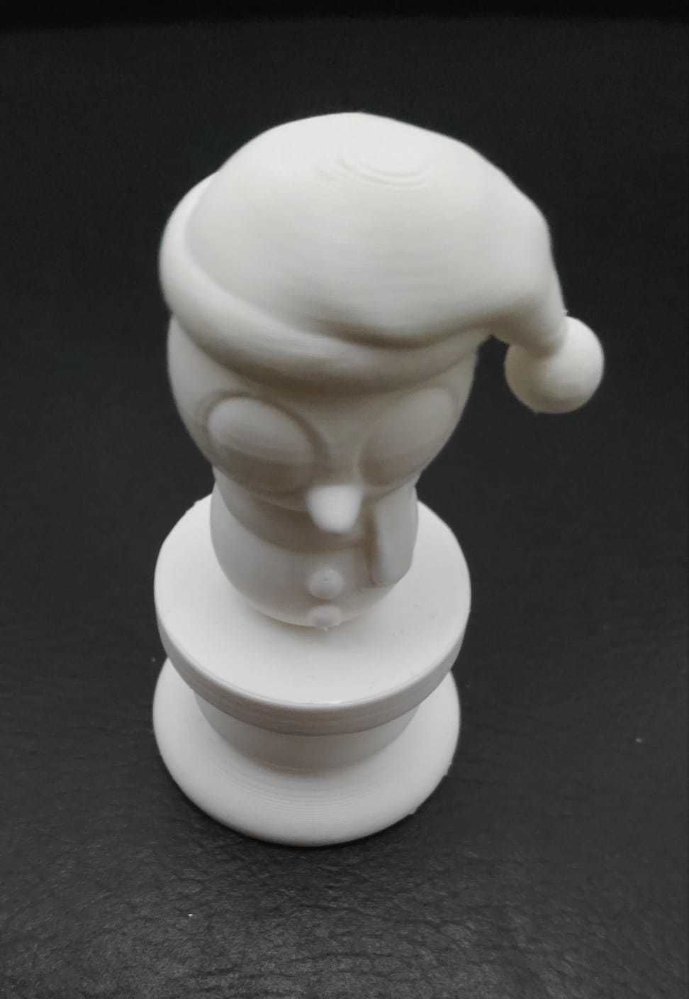 Christmas Chess - Snowman 3D print model_11