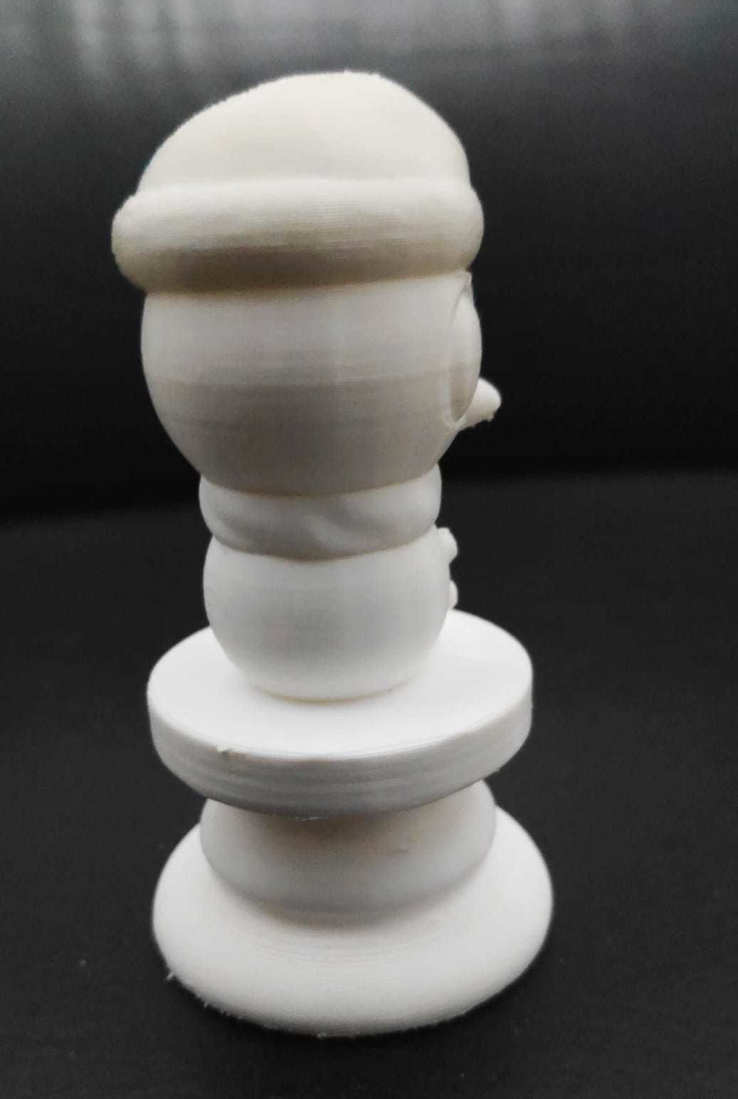 Christmas Chess - Snowman 3D print model_6